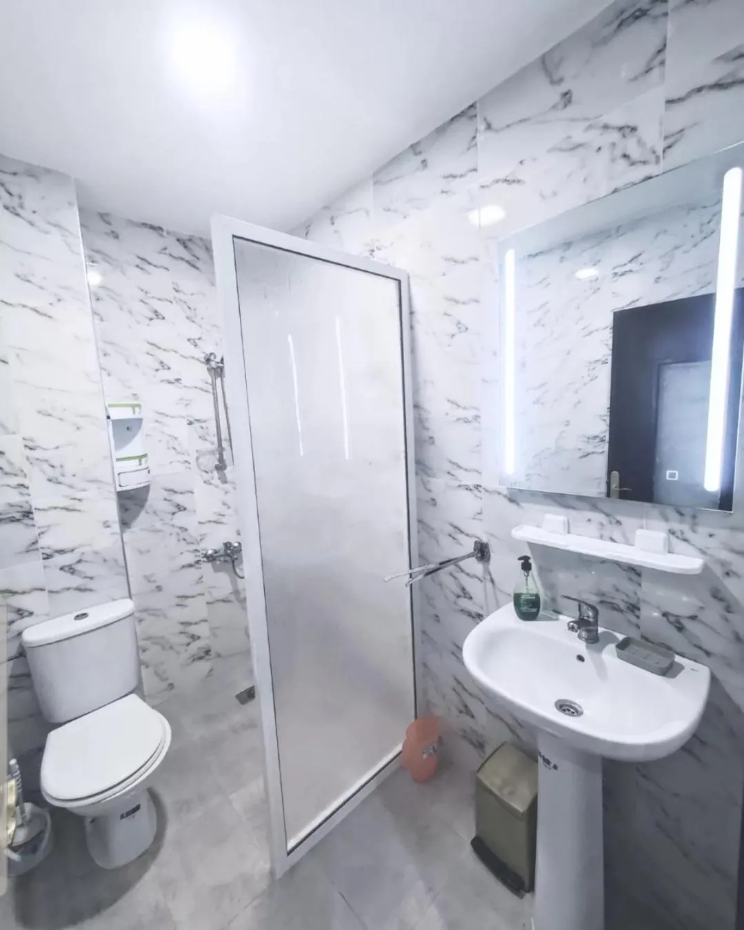 Shower in Modern Flat with sea view