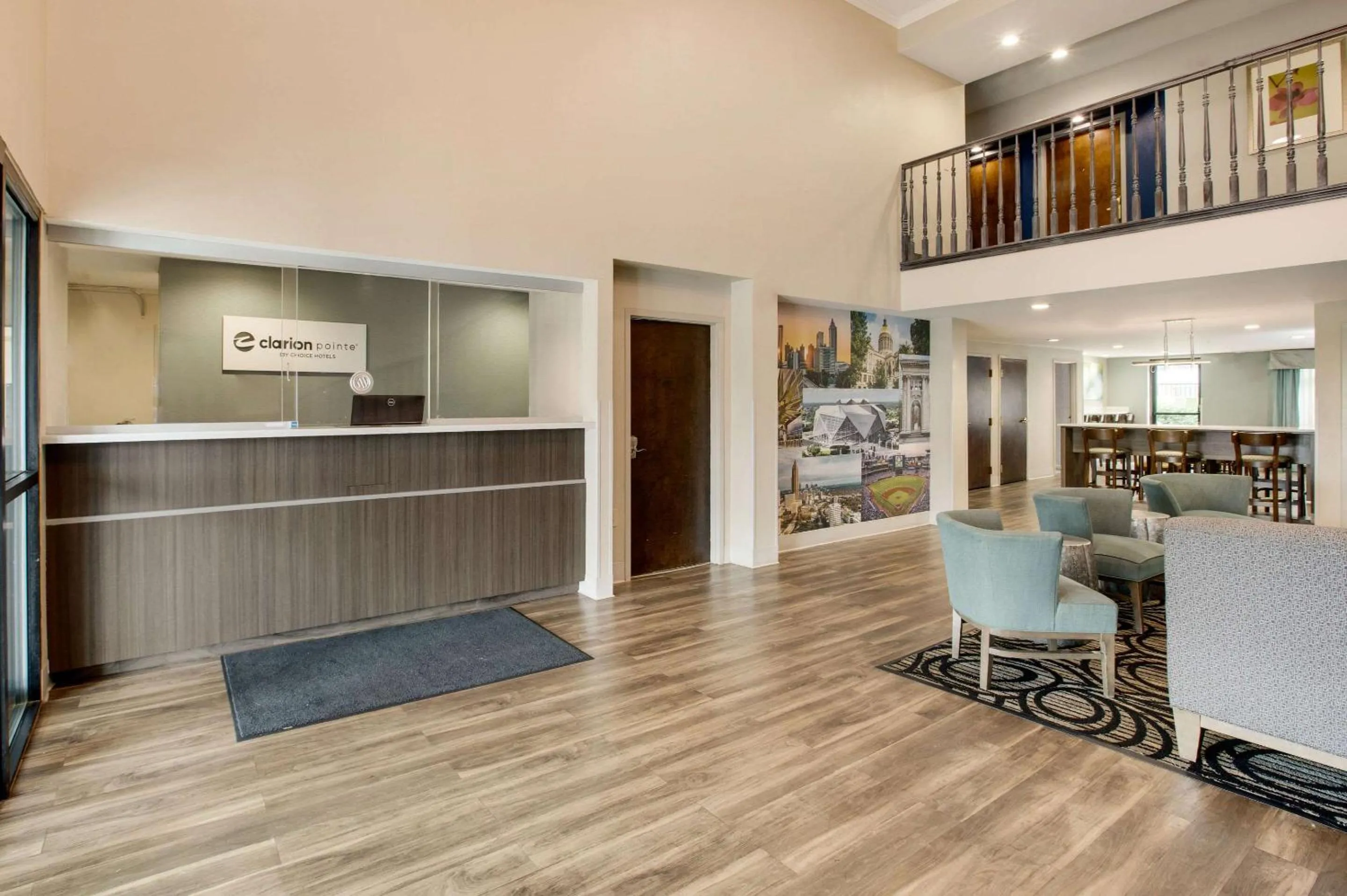 Lobby or reception in Clarion Pointe Atlanta Airport College Park