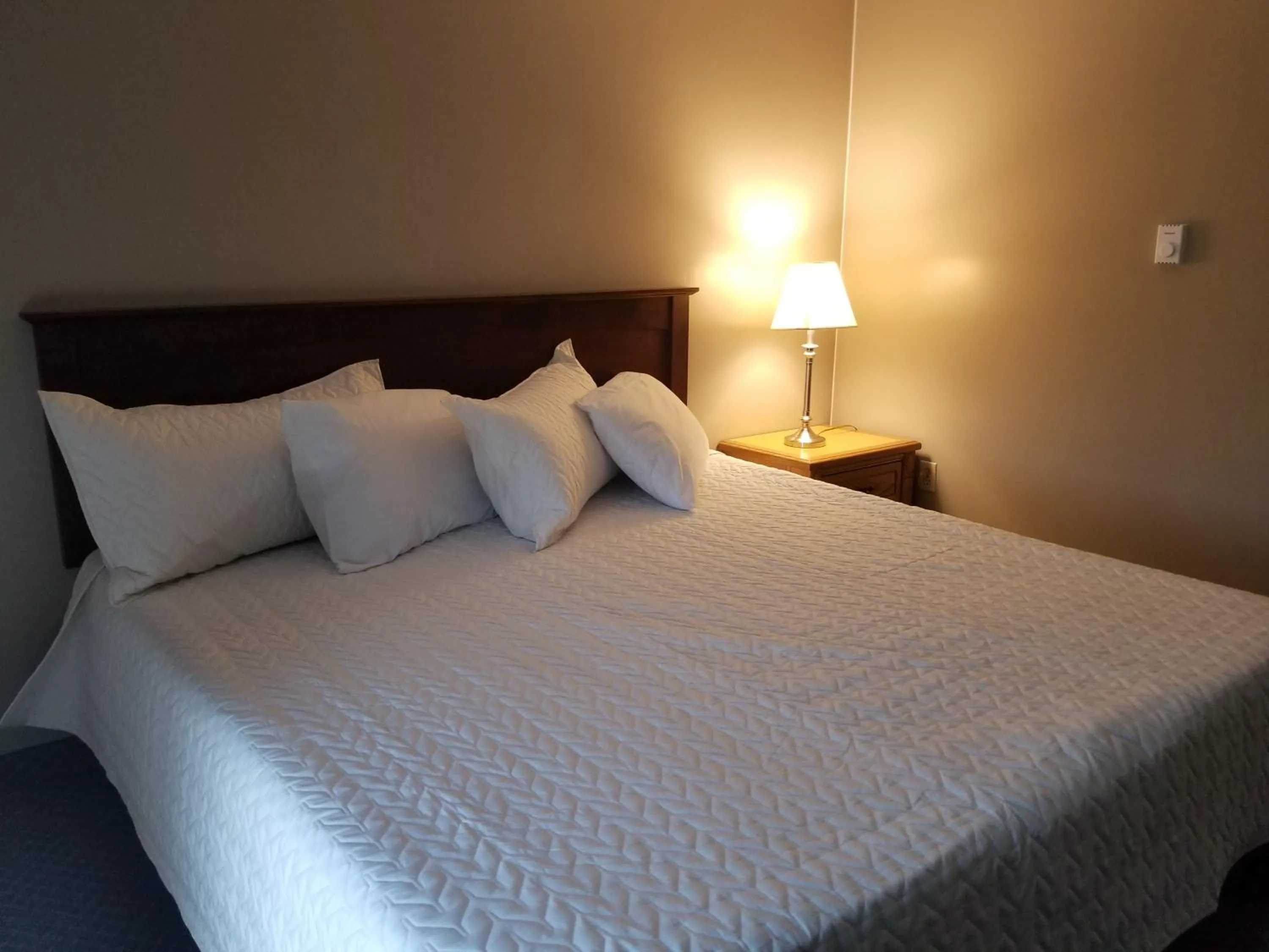 Bedroom, Bed in Knights Inn Woodstock