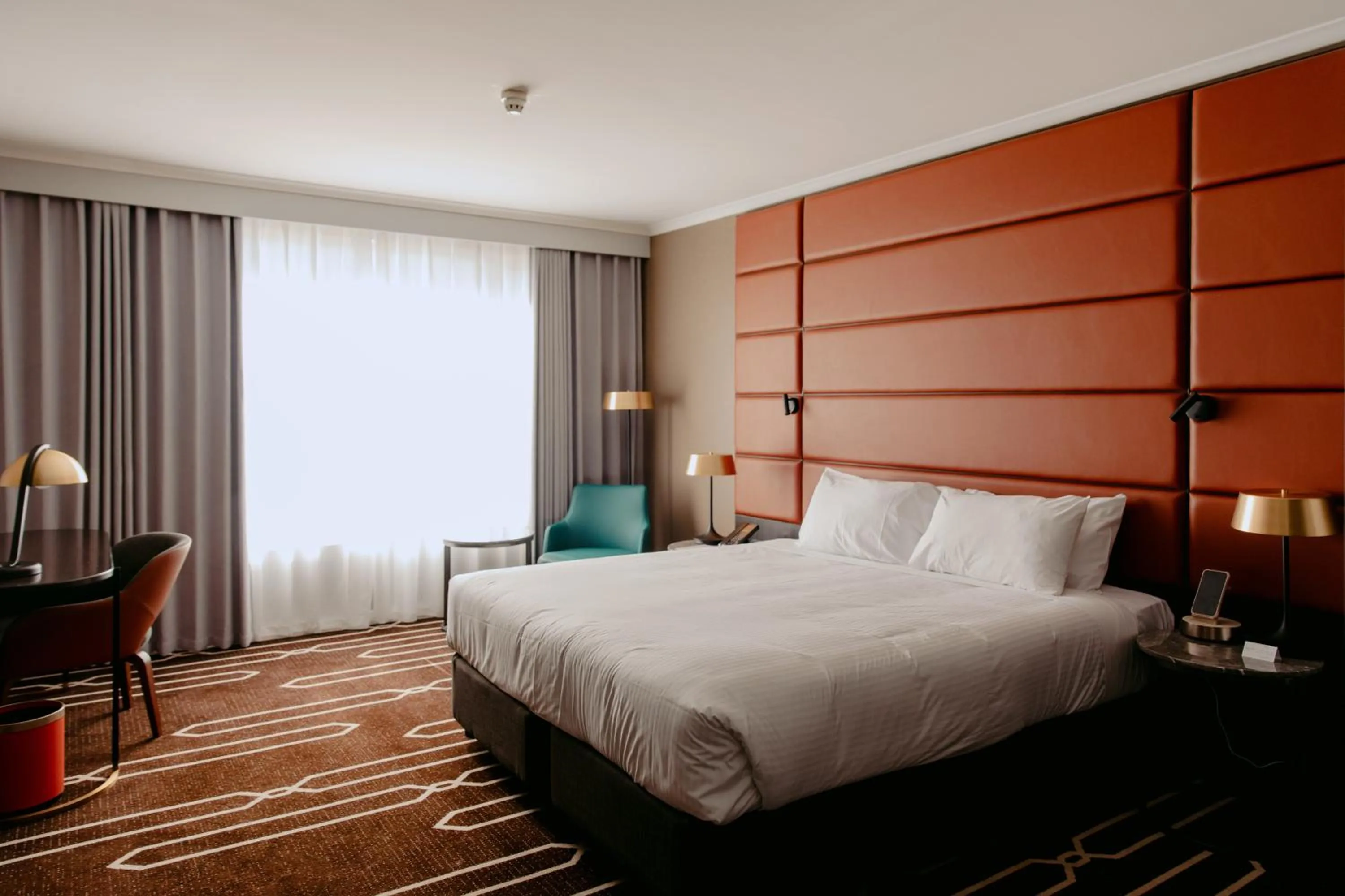 Bed in Mercure Sydney Parramatta