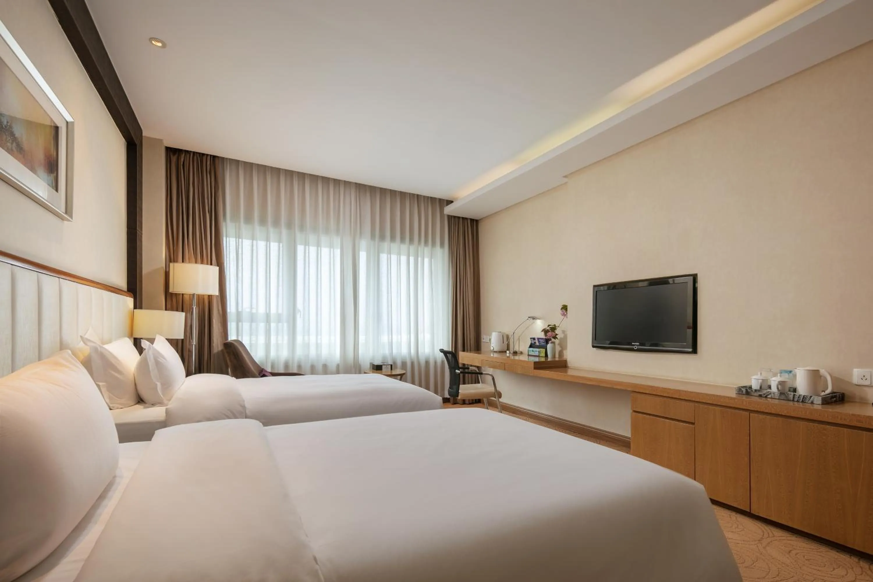 Bed in Landison Airport Hotel Hangzhou