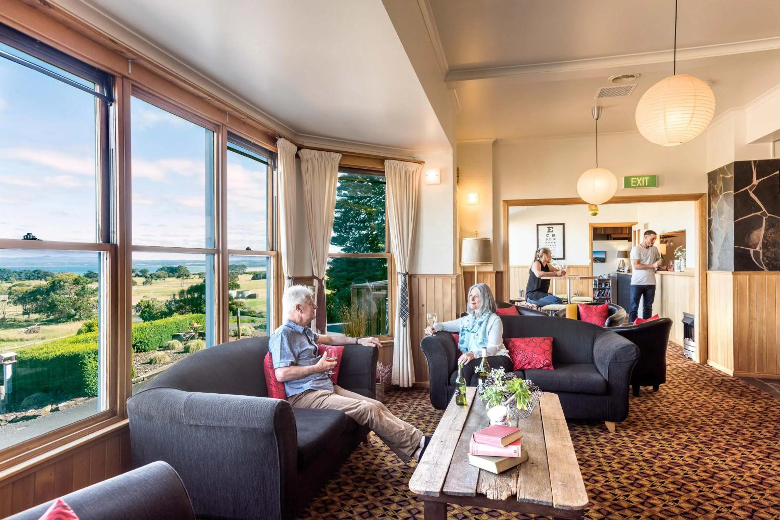 Lounge or bar in Stanley Seaview Inn