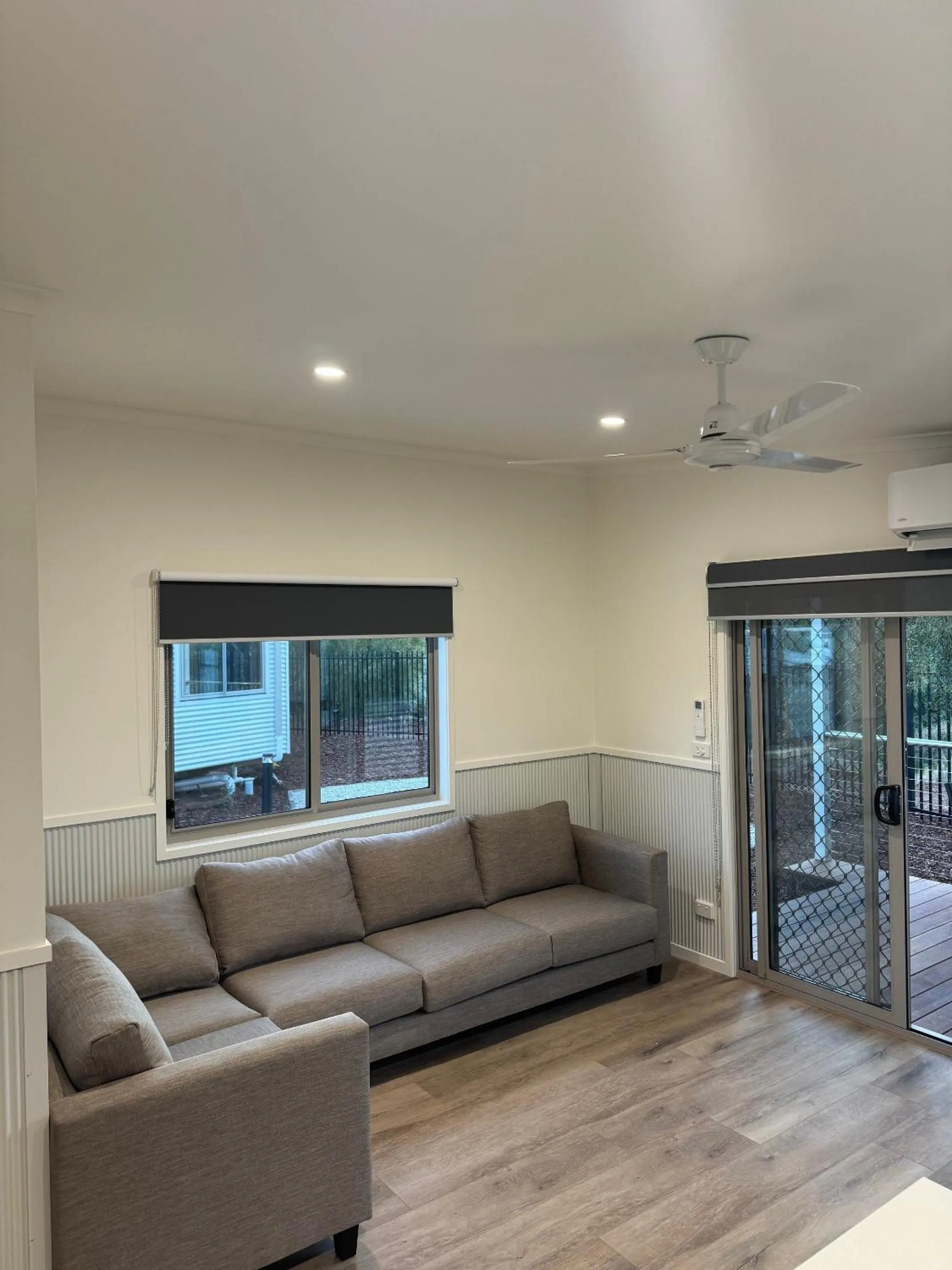 Living room in Broken Hill Tourist Park