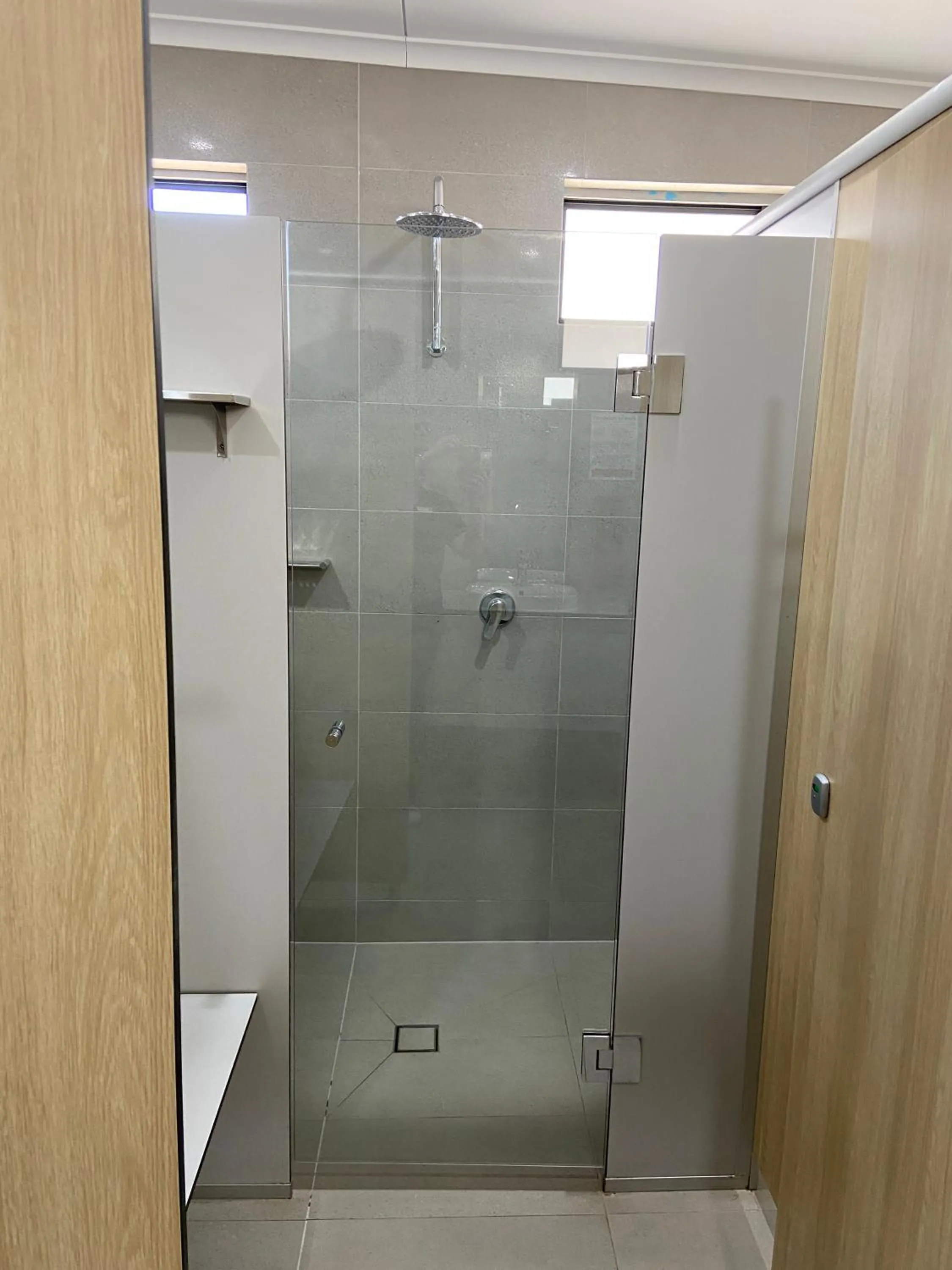 Shower in Broken Hill Tourist Park