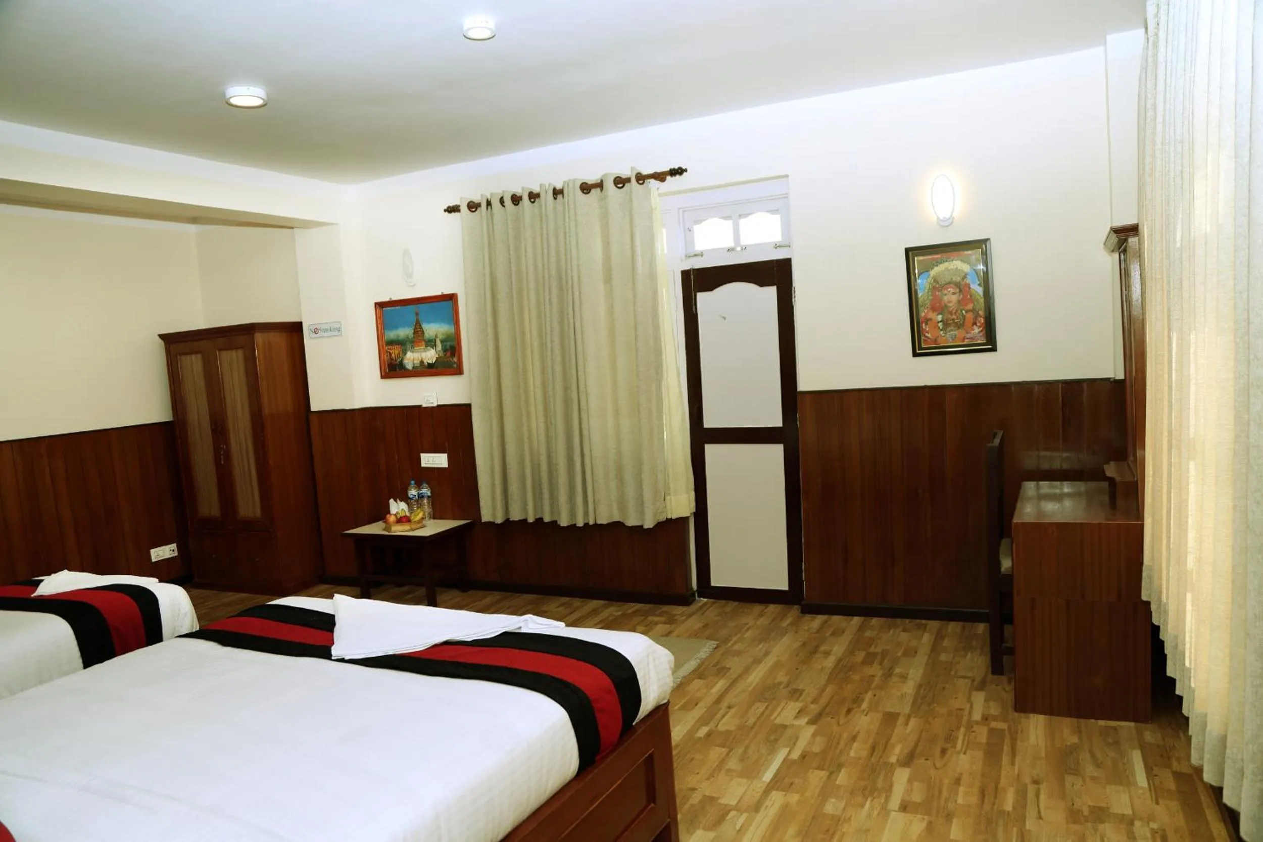 Bed in Green Eco Resort