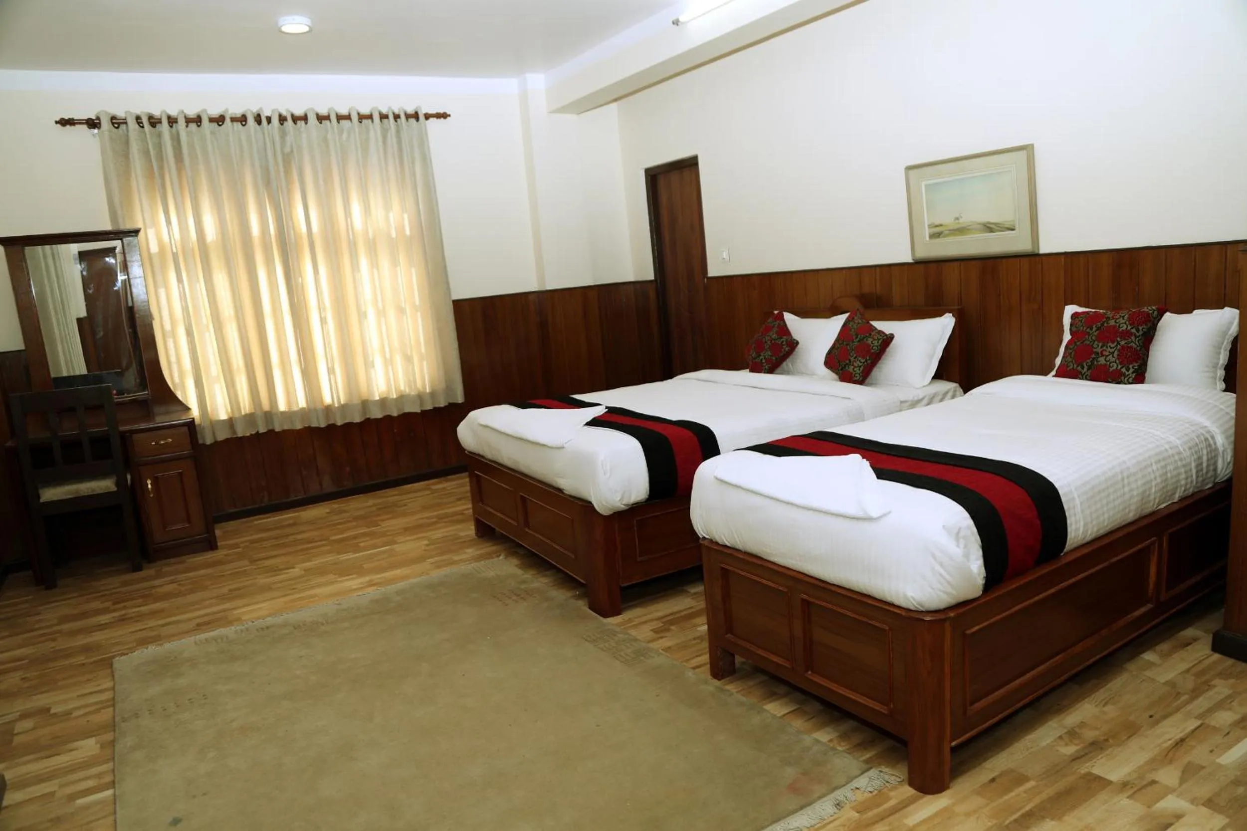 Bed in Green Eco Resort