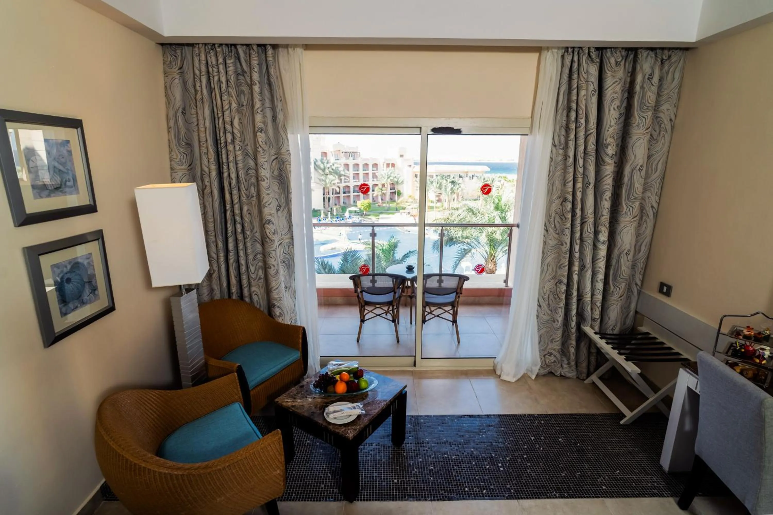 Balcony/Terrace in Tropitel Sahl Hasheesh