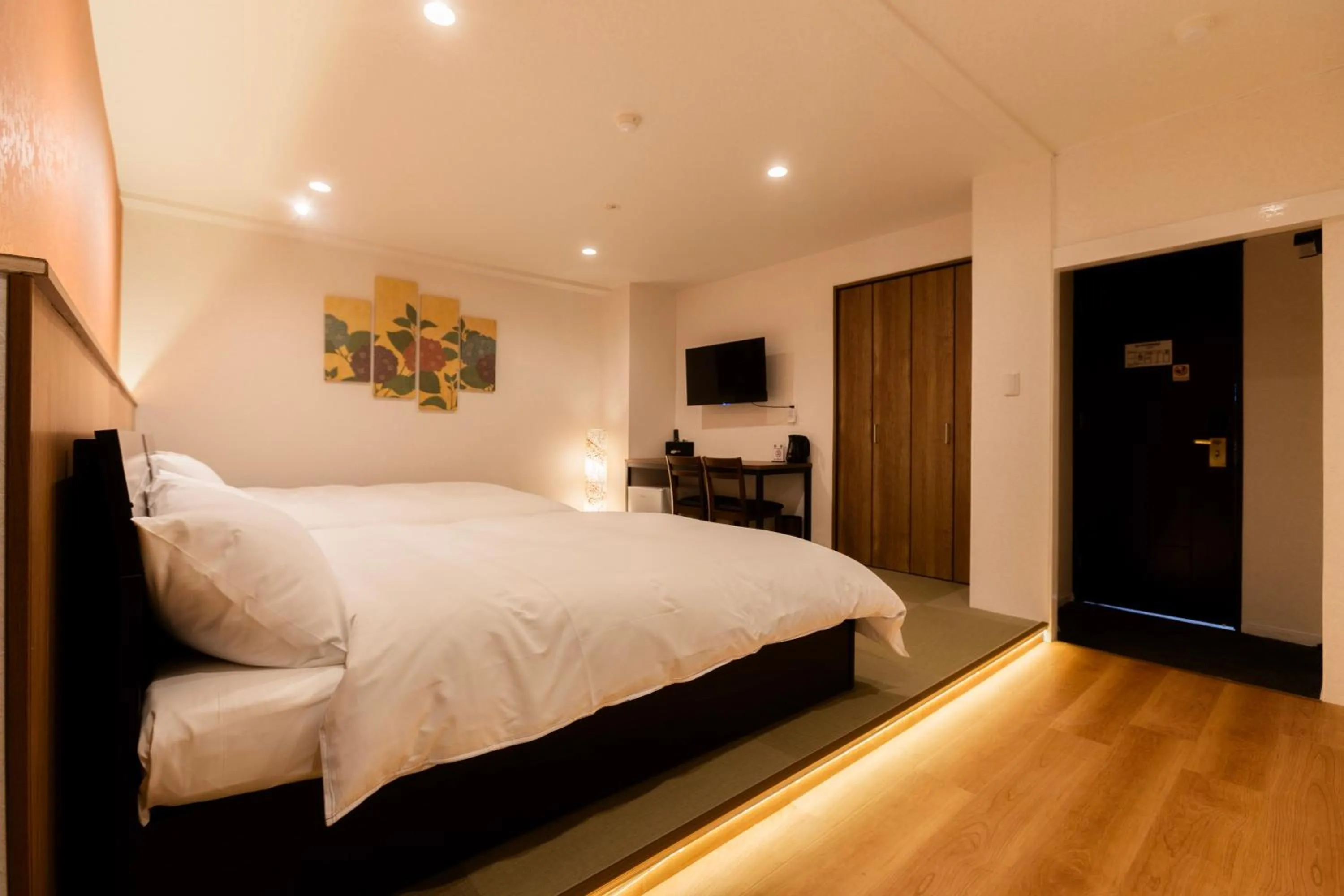 Bed in Miro Hotel Dotonbori