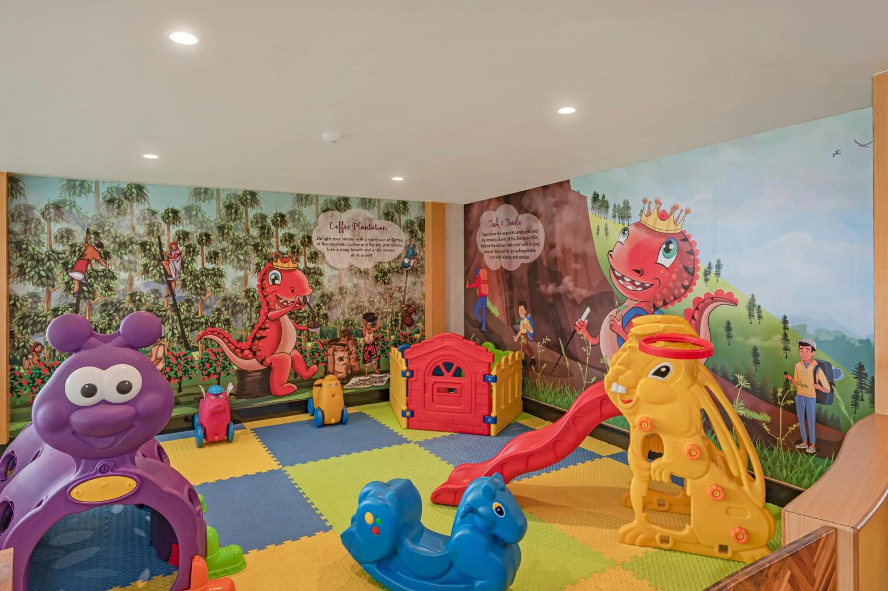 Children play ground in Sterling Yercaud