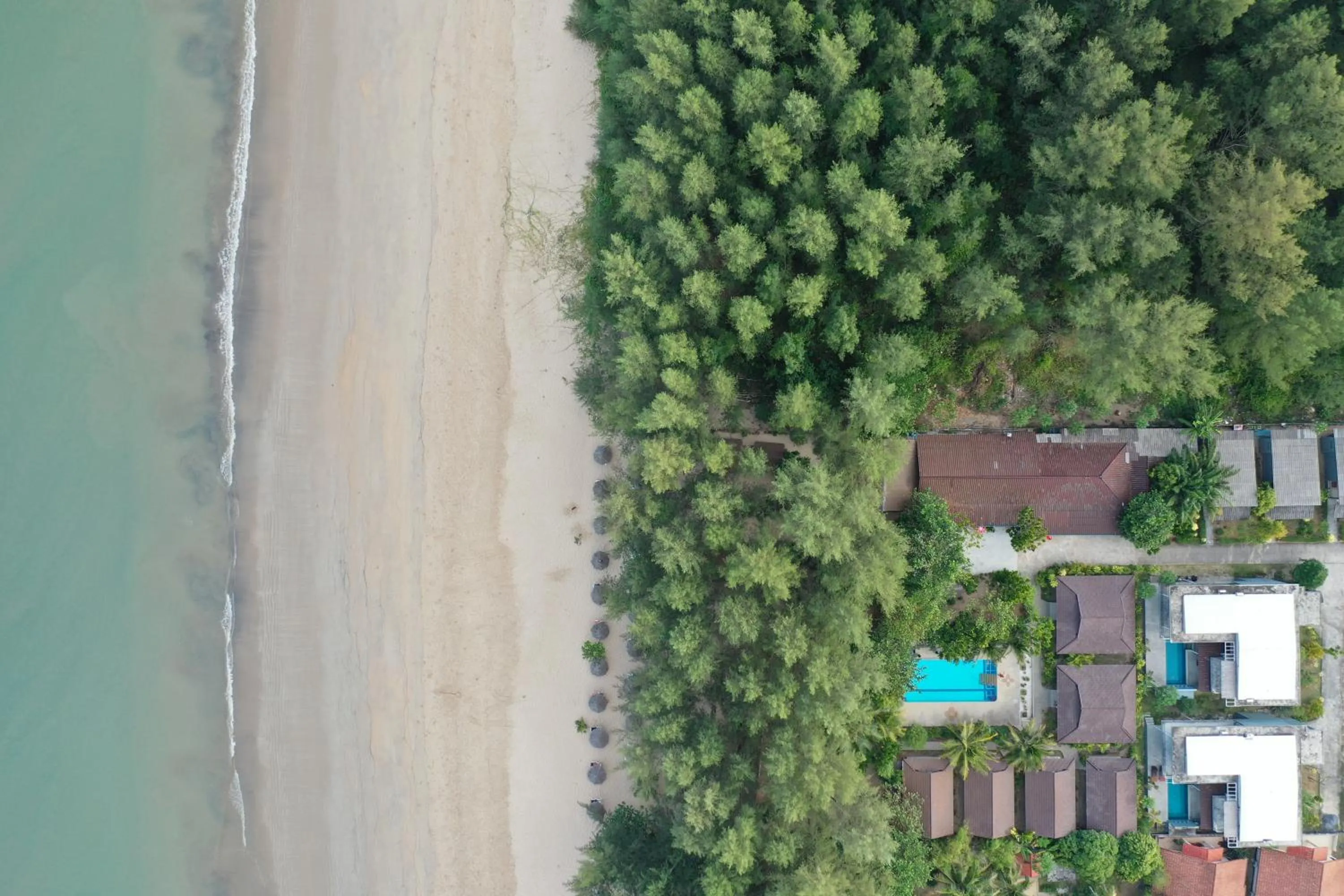Bird's eye view in Cousin Resort Koh Kho Khao Beach