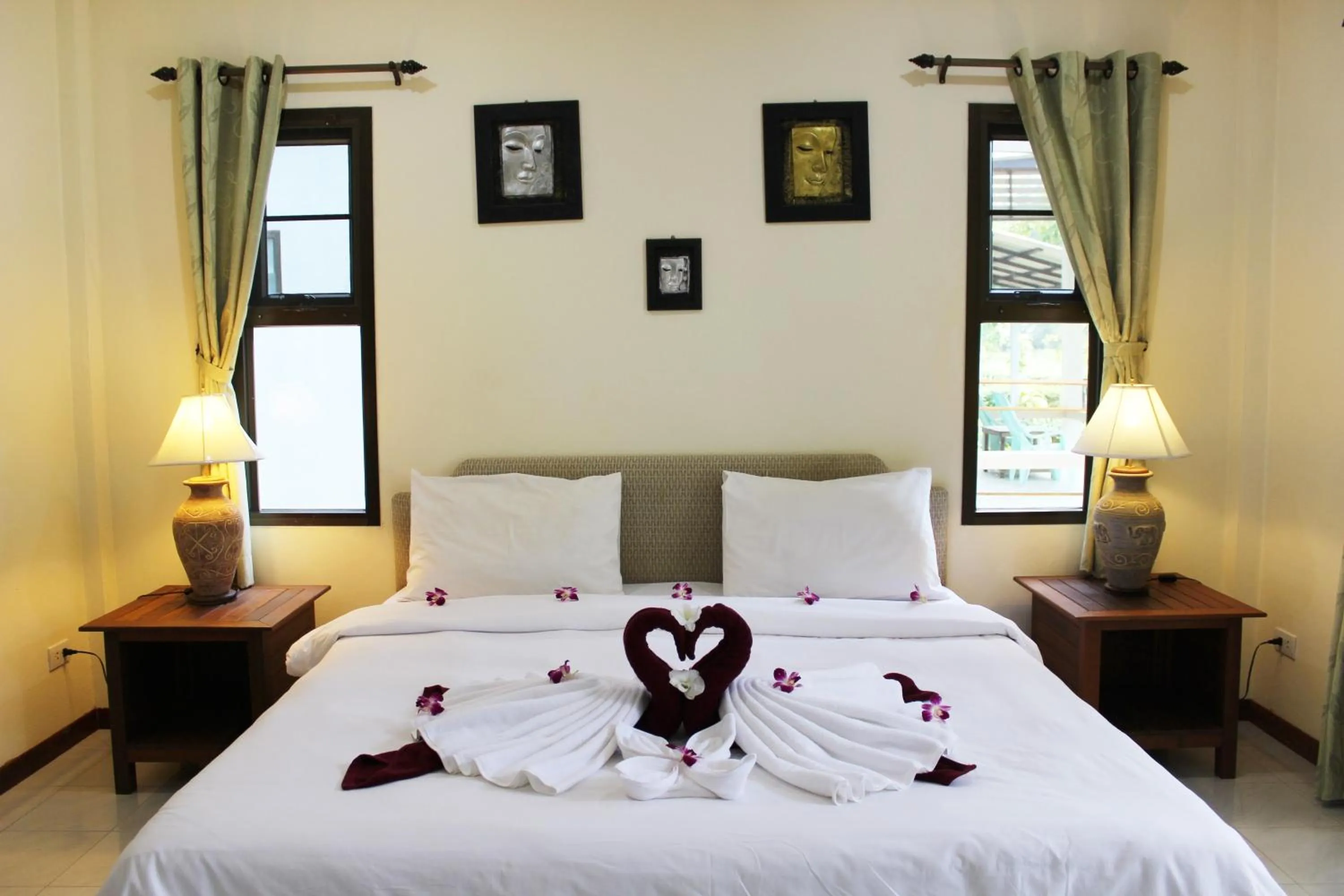 Bedroom, Bed in Cousin Resort Koh Kho Khao Beach