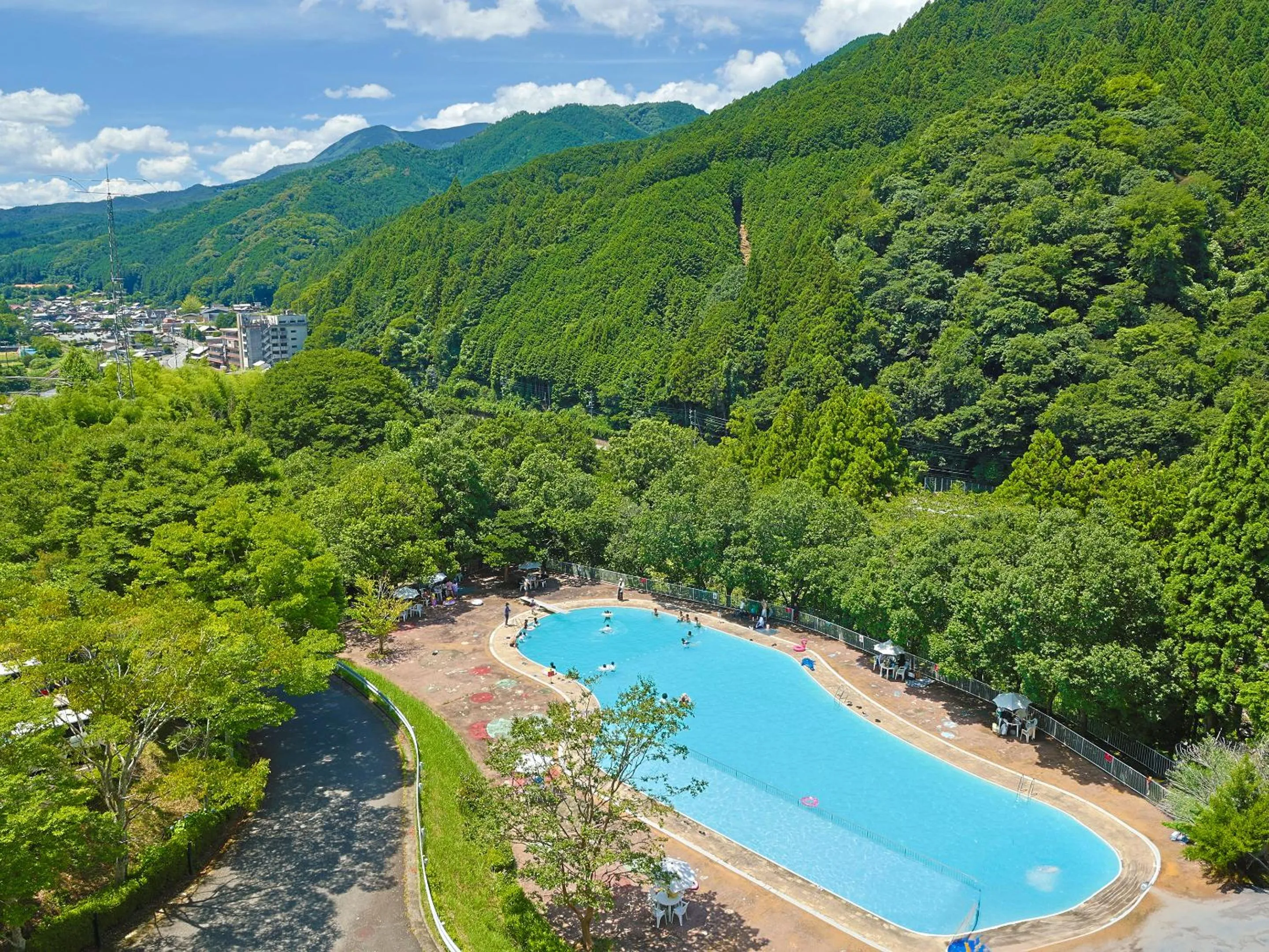 Area and facilities in Hinotani Onsen Misugi Resort