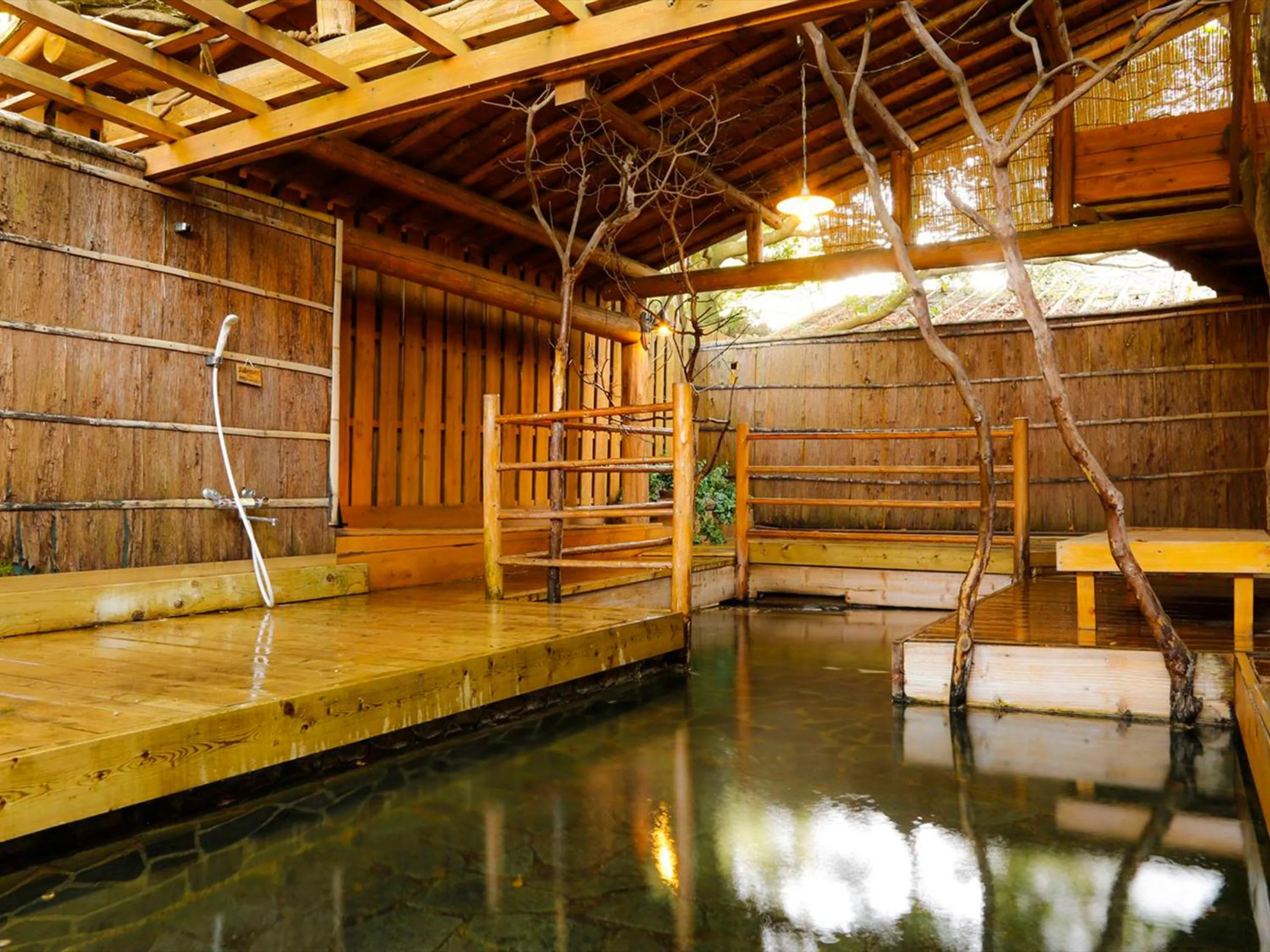 Open Air Bath in Hinotani Onsen Misugi Resort