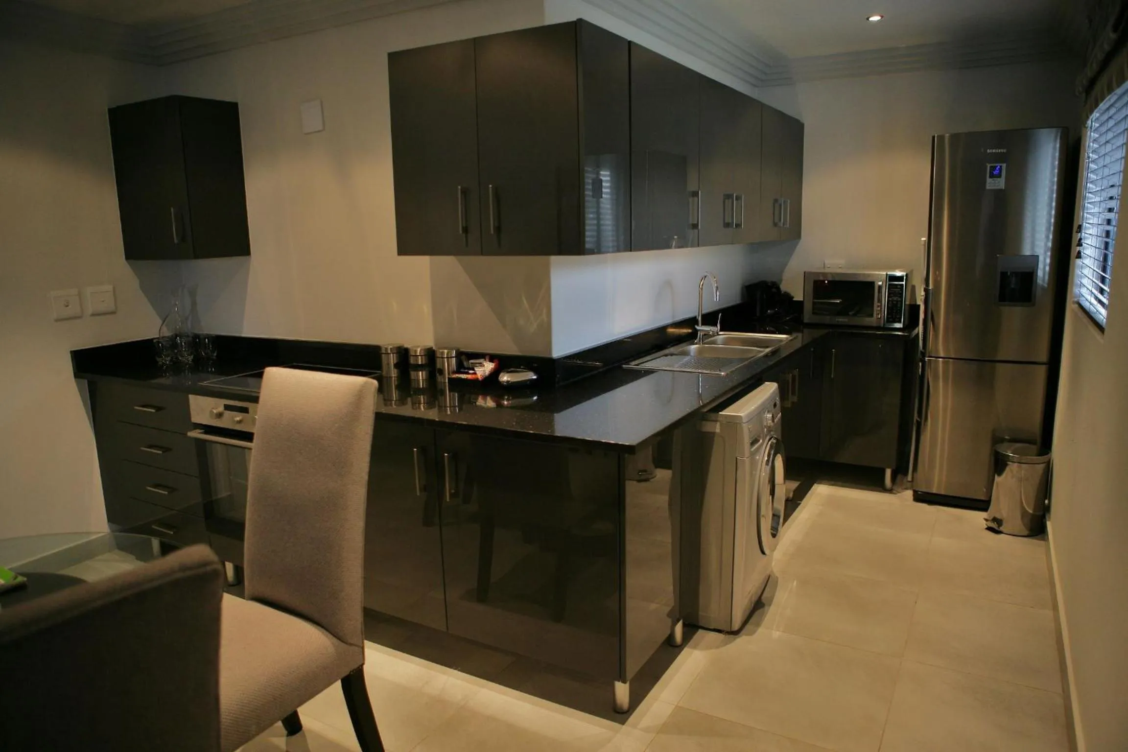 Kitchen or kitchenette in Villa Moyal