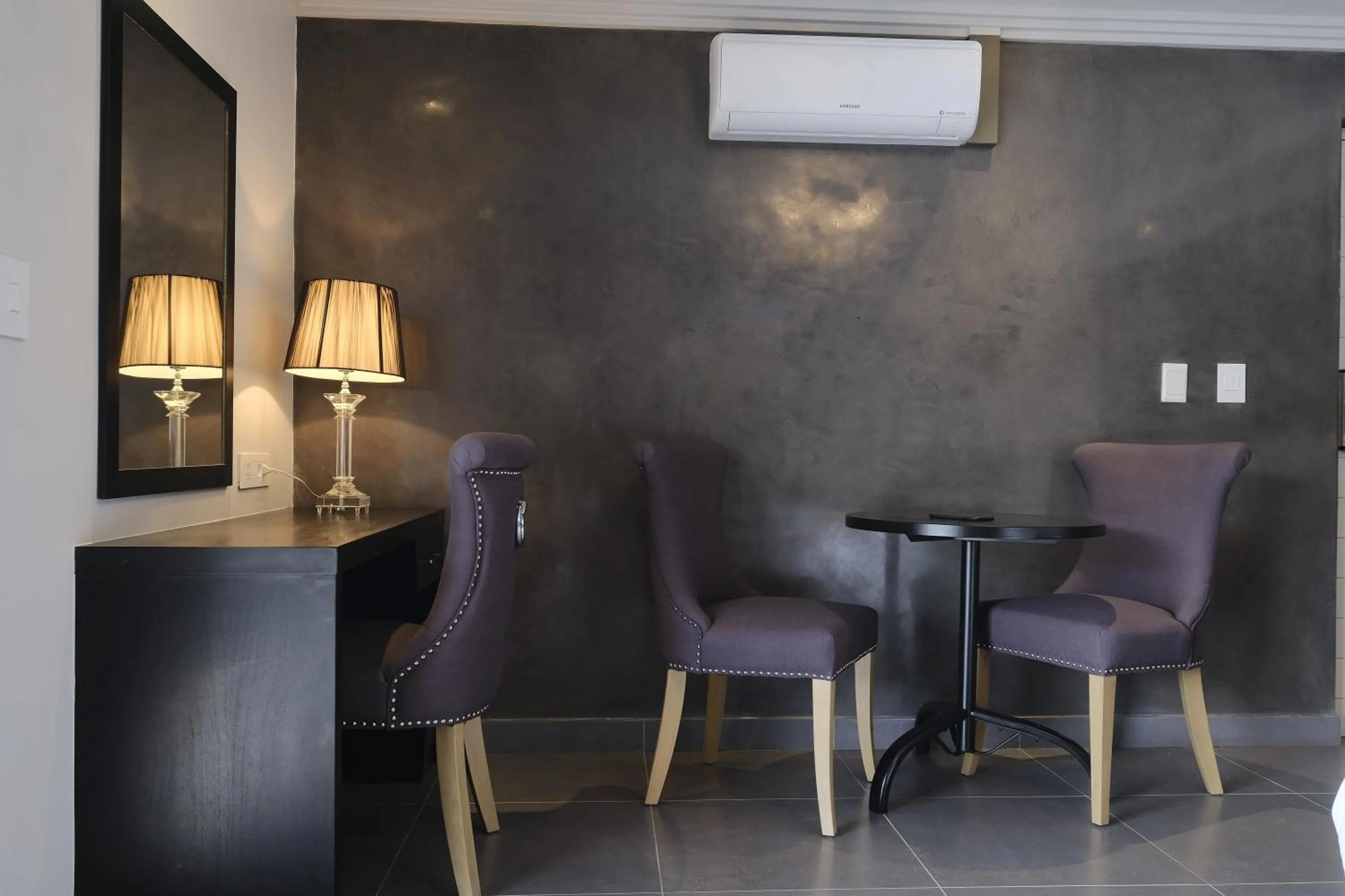 Dining area in Villa Moyal