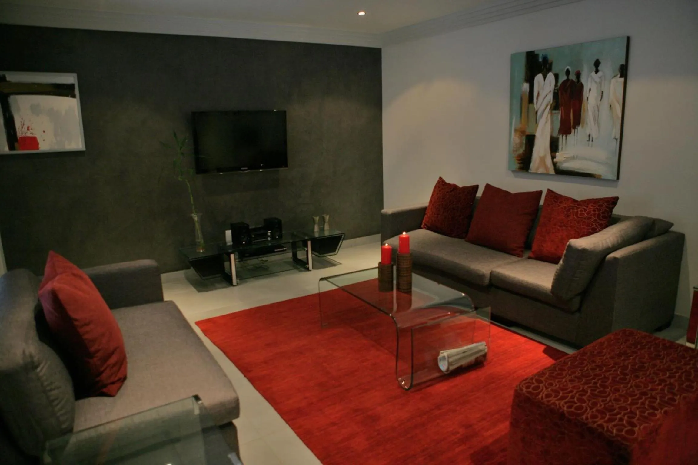 Lounge or bar in Villa Moyal