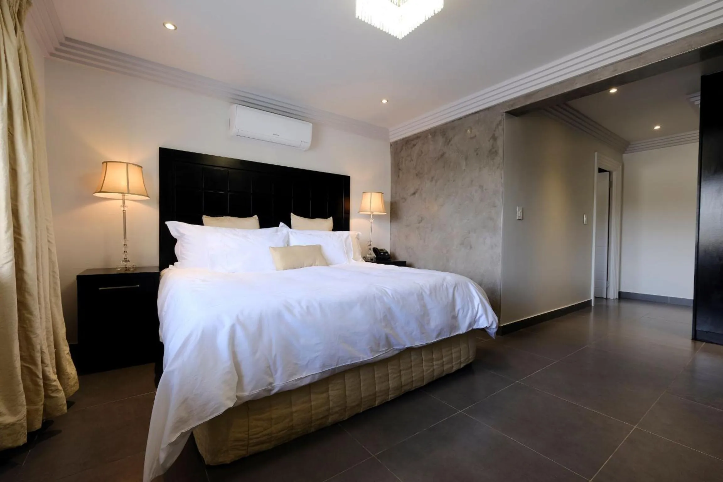 Bed in Villa Moyal