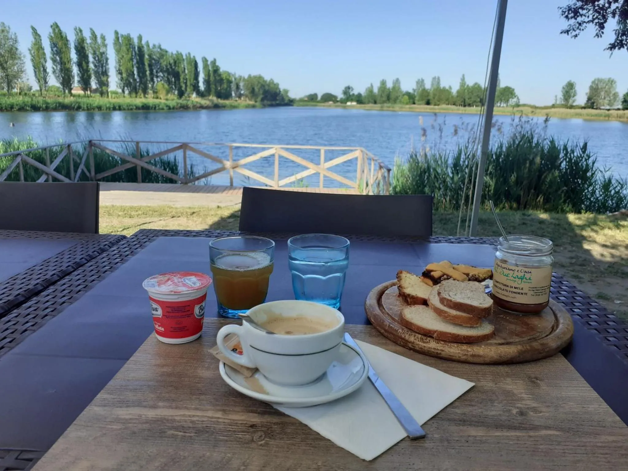 Breakfast in Agriturismo Ai Due Laghi