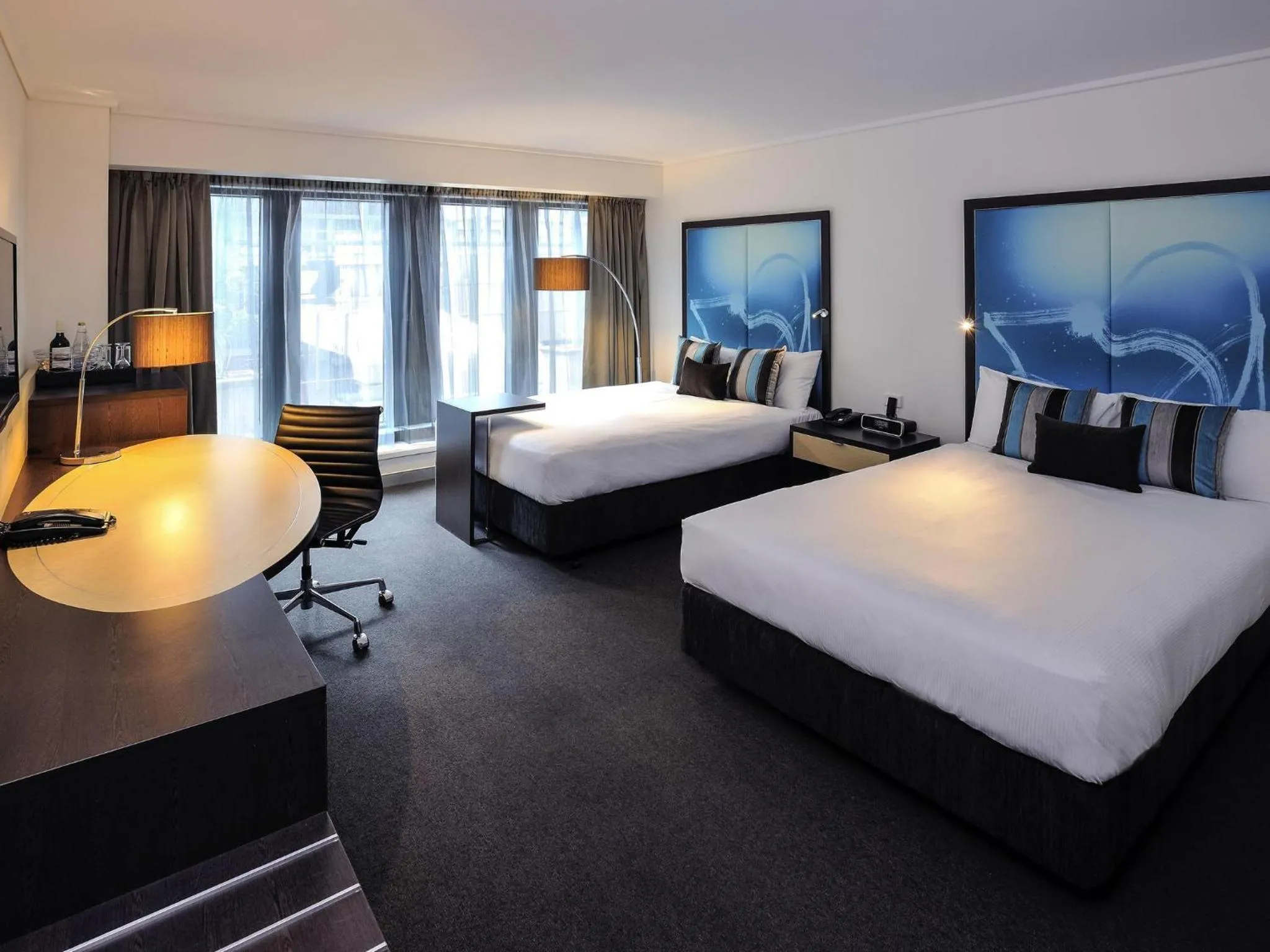 Bedroom, Bed in Novotel Melbourne On Collins