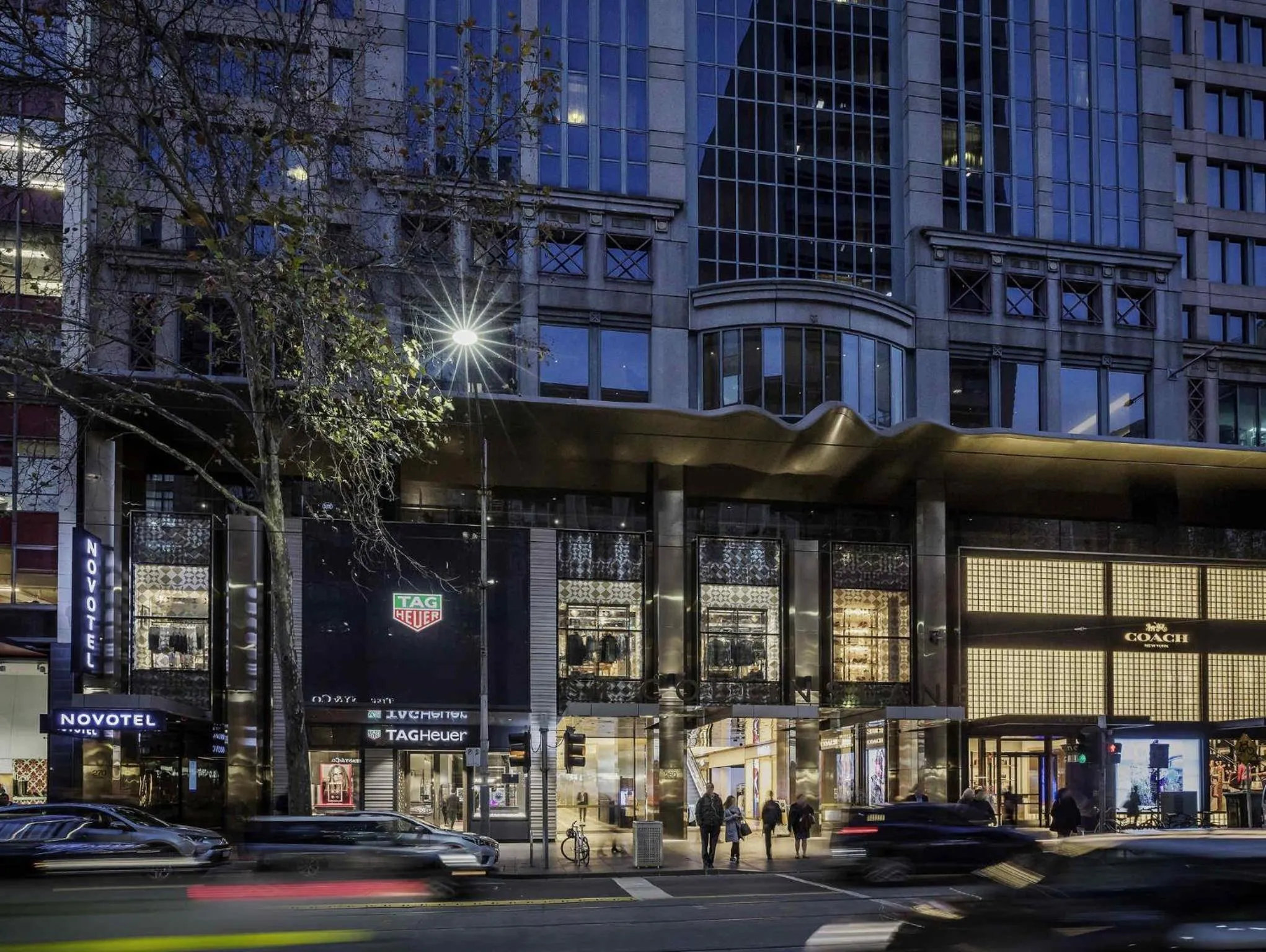 Property building in Novotel Melbourne On Collins