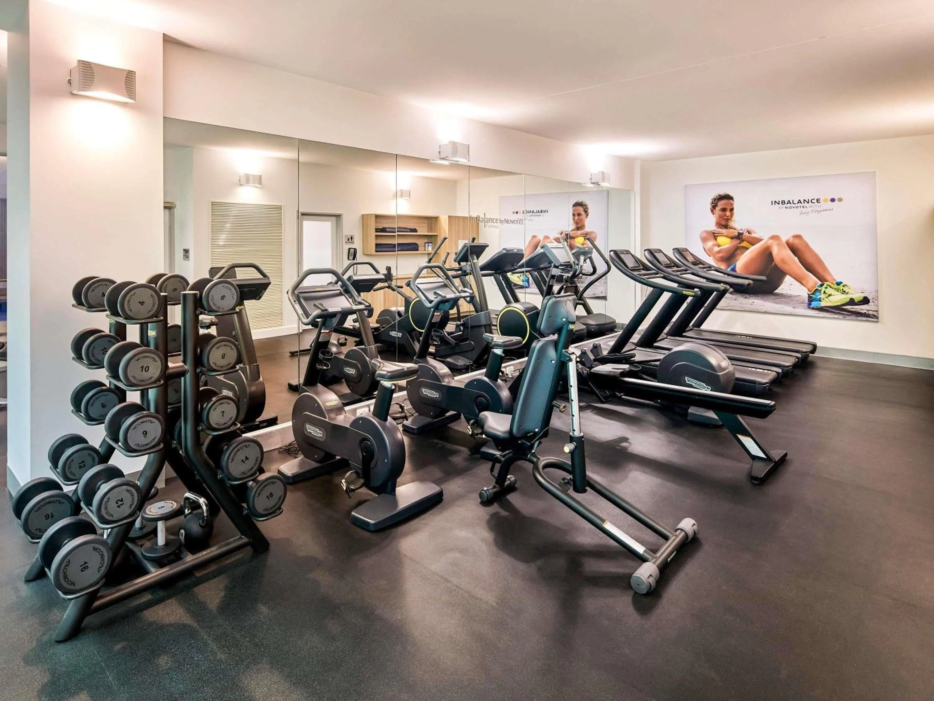 Fitness centre/facilities in Novotel Melbourne On Collins