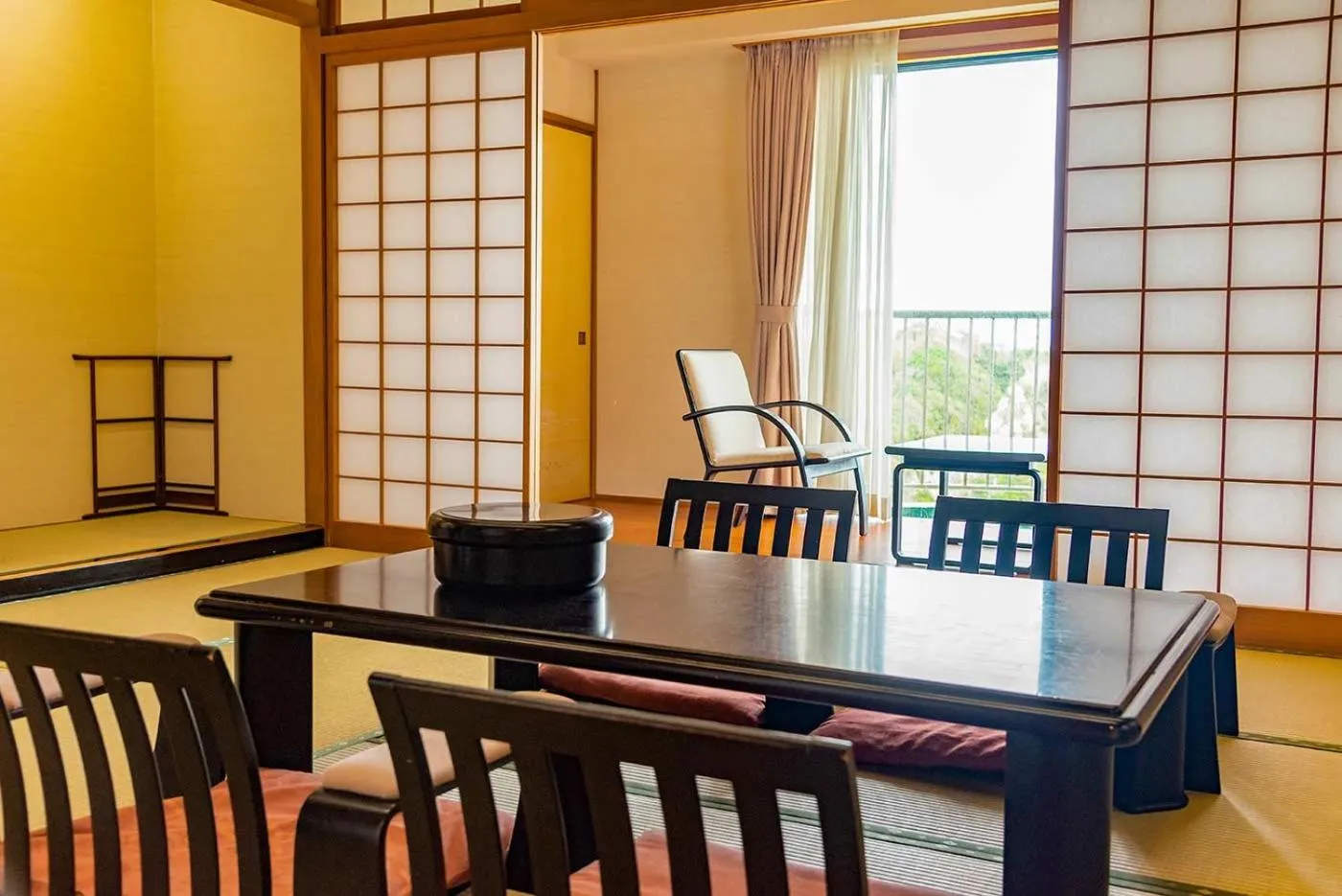 Seating area in Onahama Ocean Hotel & Golf Club