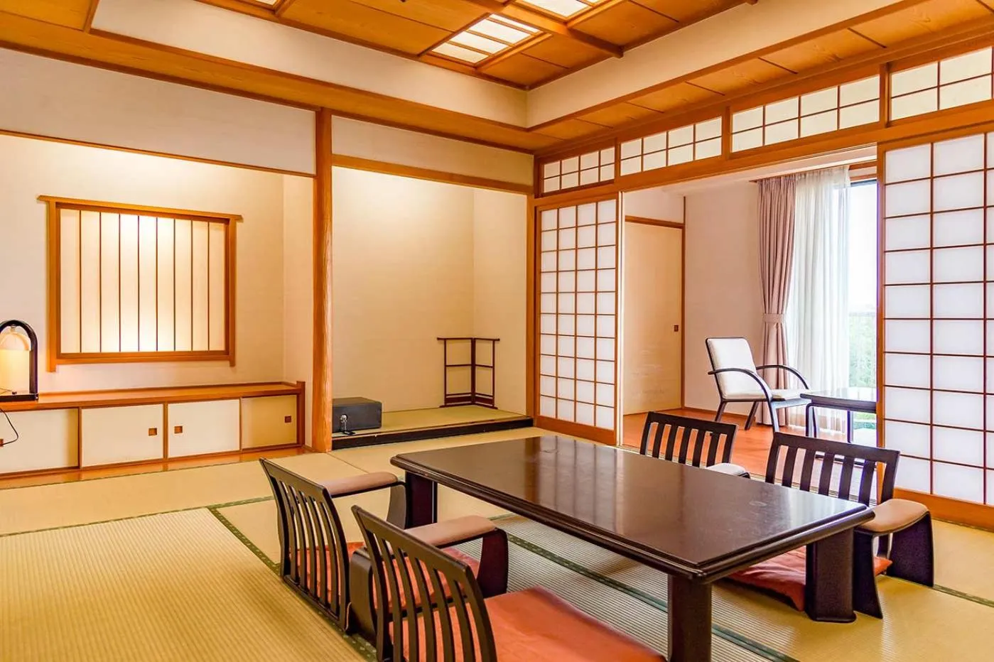 Seating area in Onahama Ocean Hotel & Golf Club