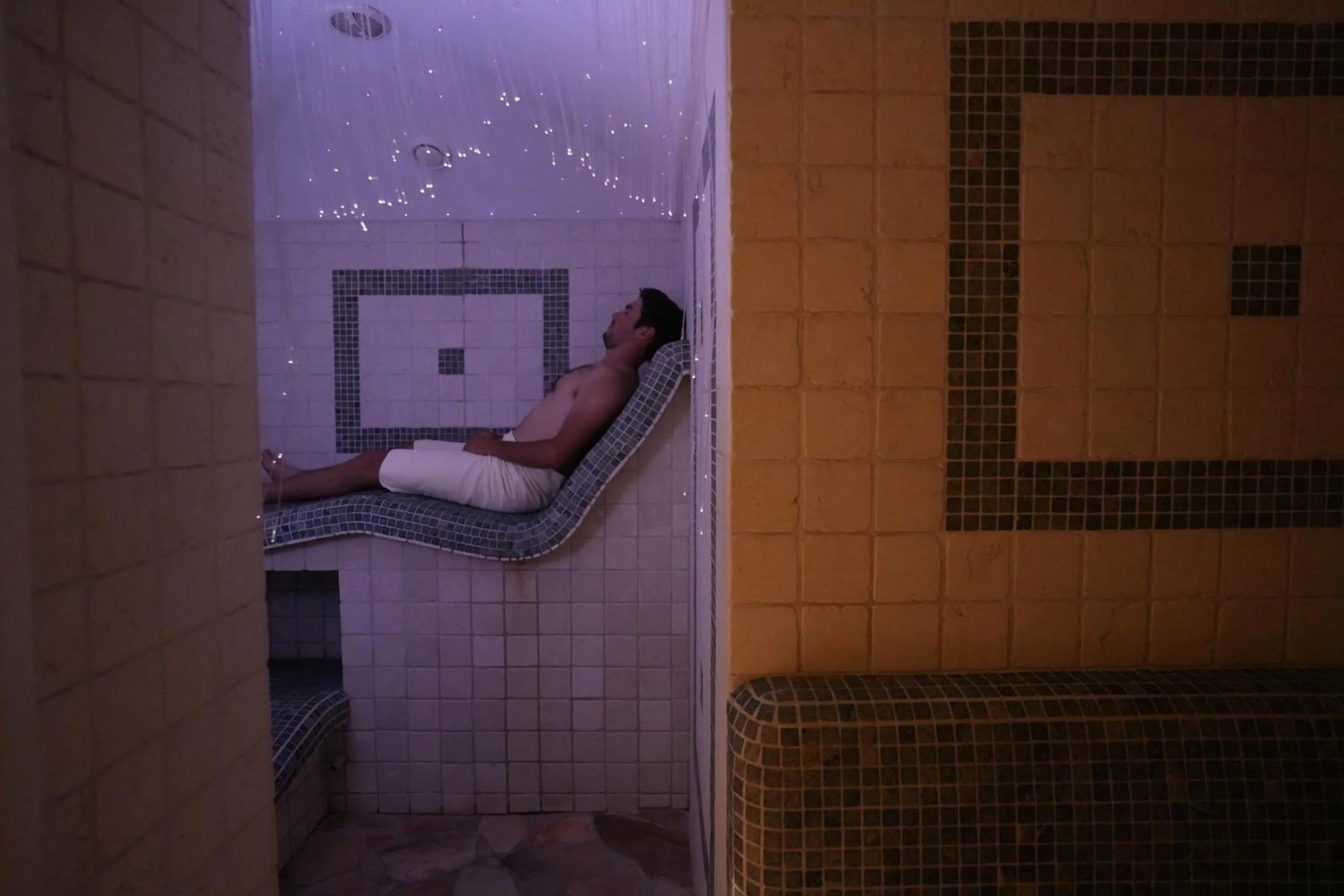 Steam room in Hotel Al Parco