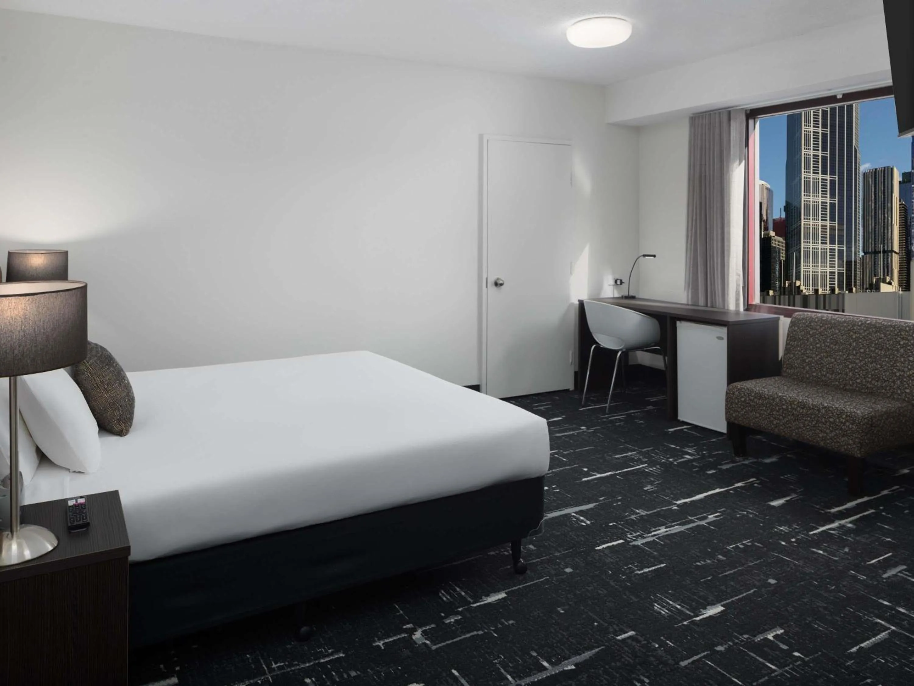 Bedroom, Bed in Mercure Welcome Melbourne