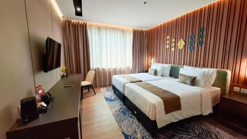 Bed in Patra Semarang Hotel & Convention