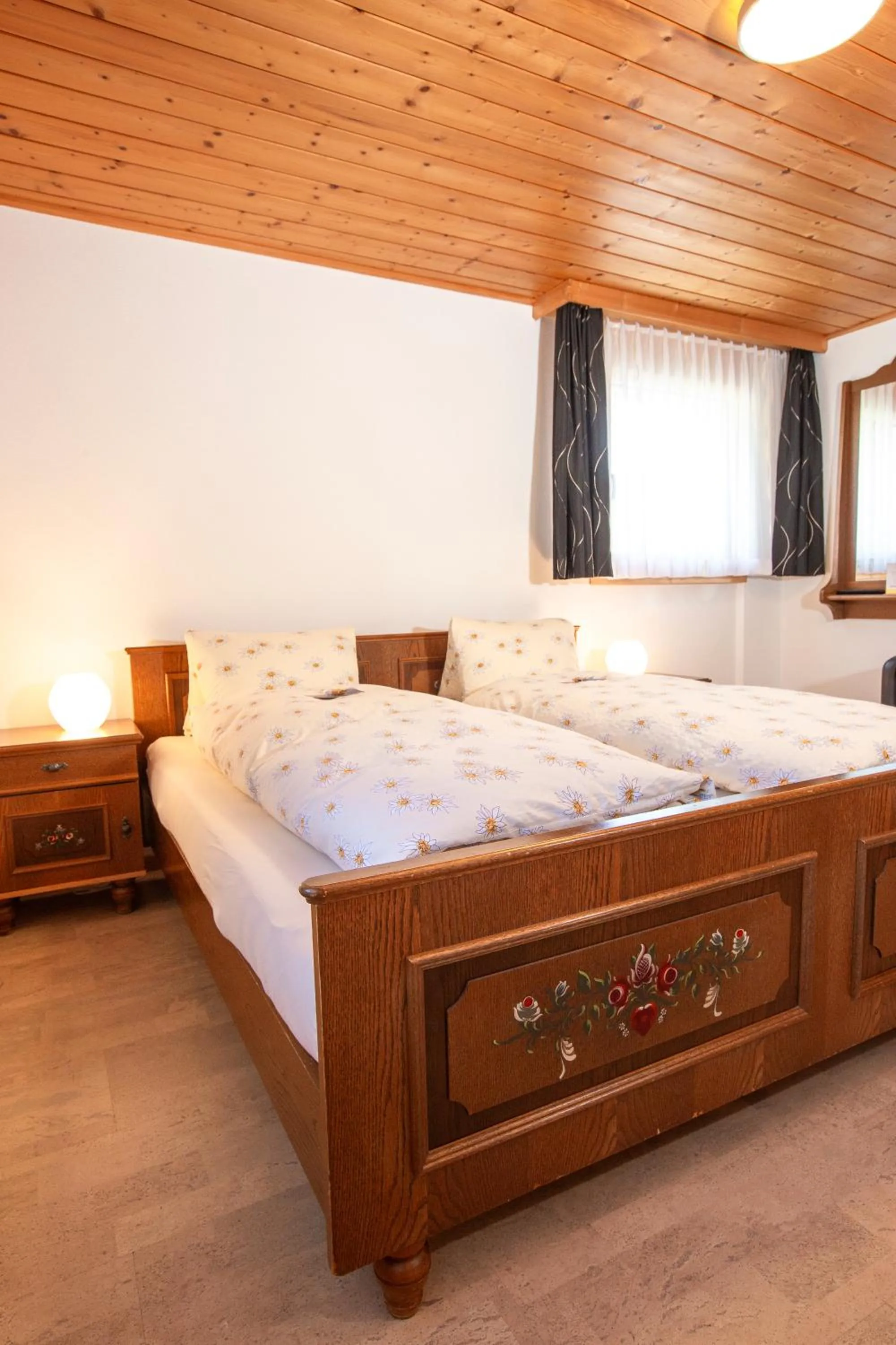 Bed in Hotel Restaurant Schönau