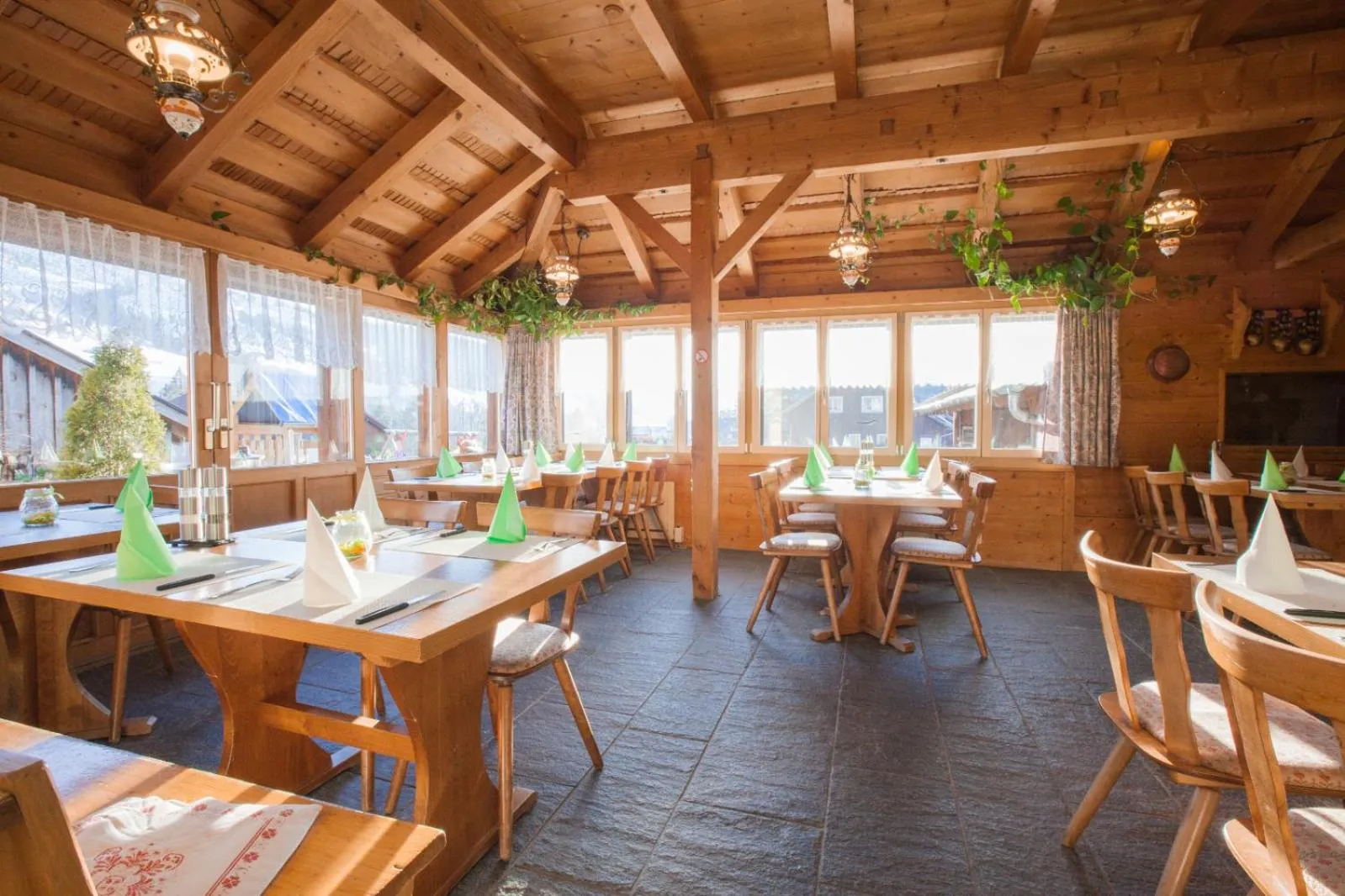 Decorative detail in Hotel Restaurant Schönau