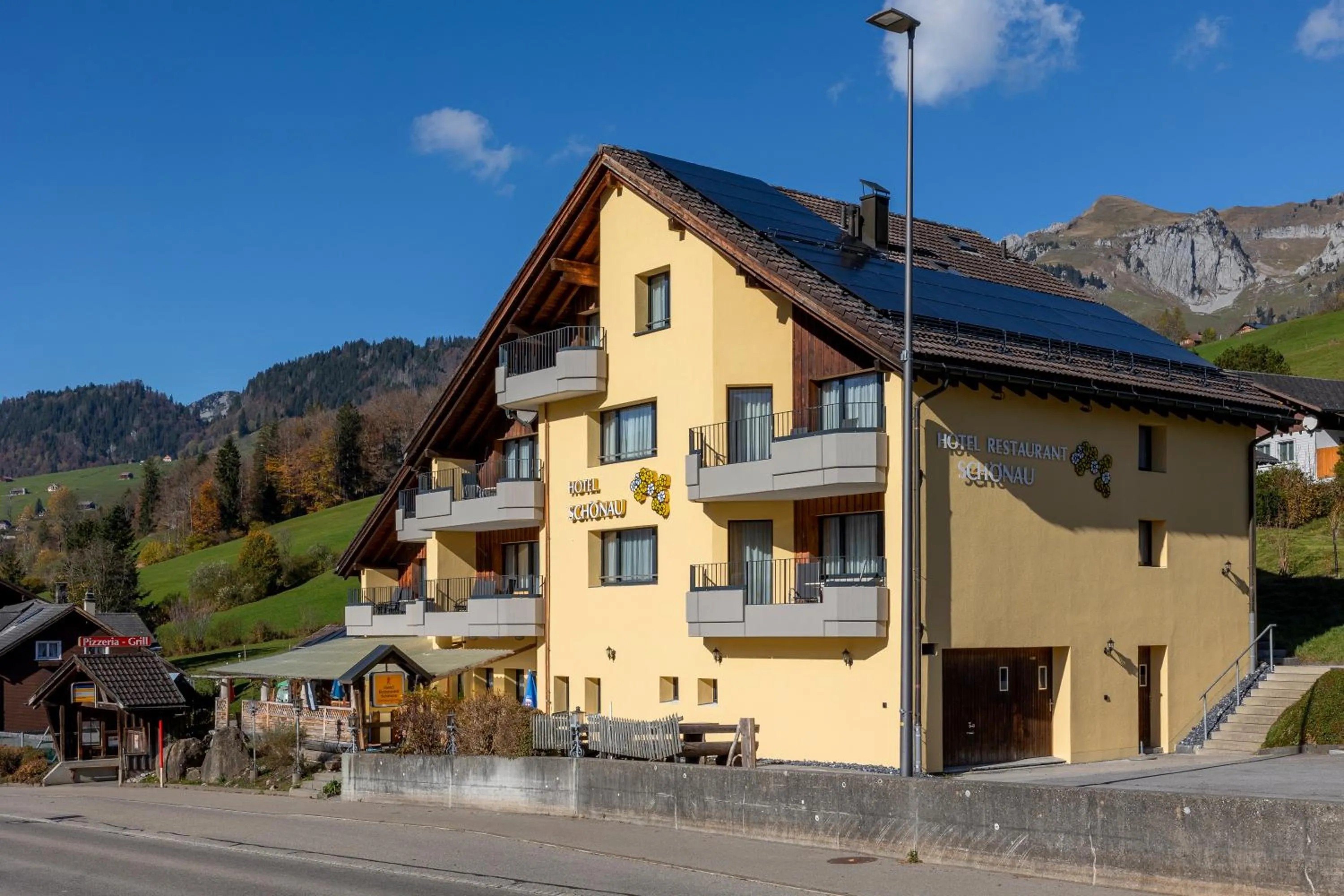 Property building in Hotel Restaurant Schönau