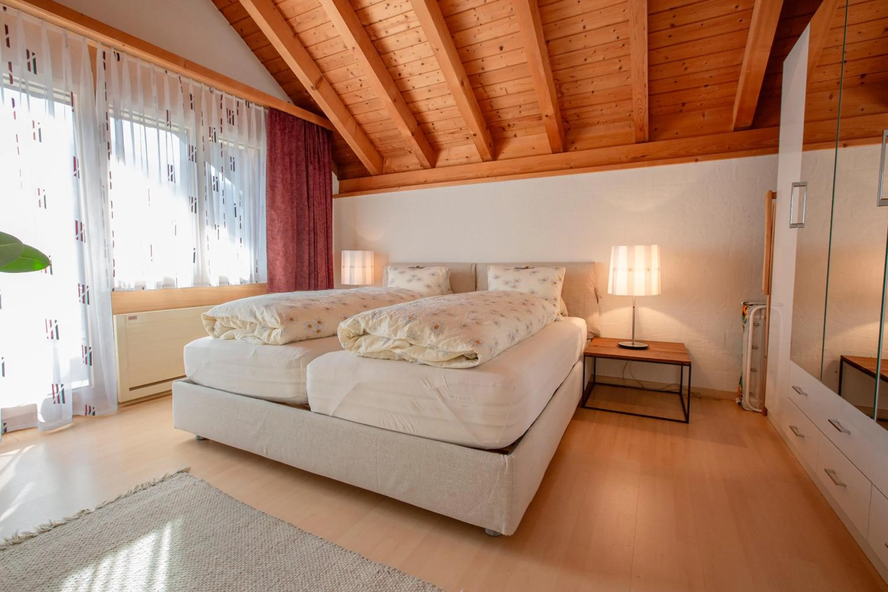 Bed in Hotel Restaurant Schönau