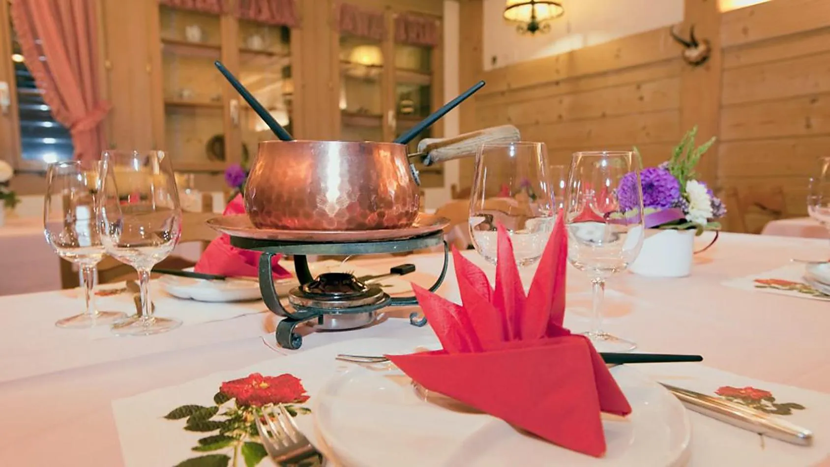 Decorative detail in Hotel Restaurant Schönau