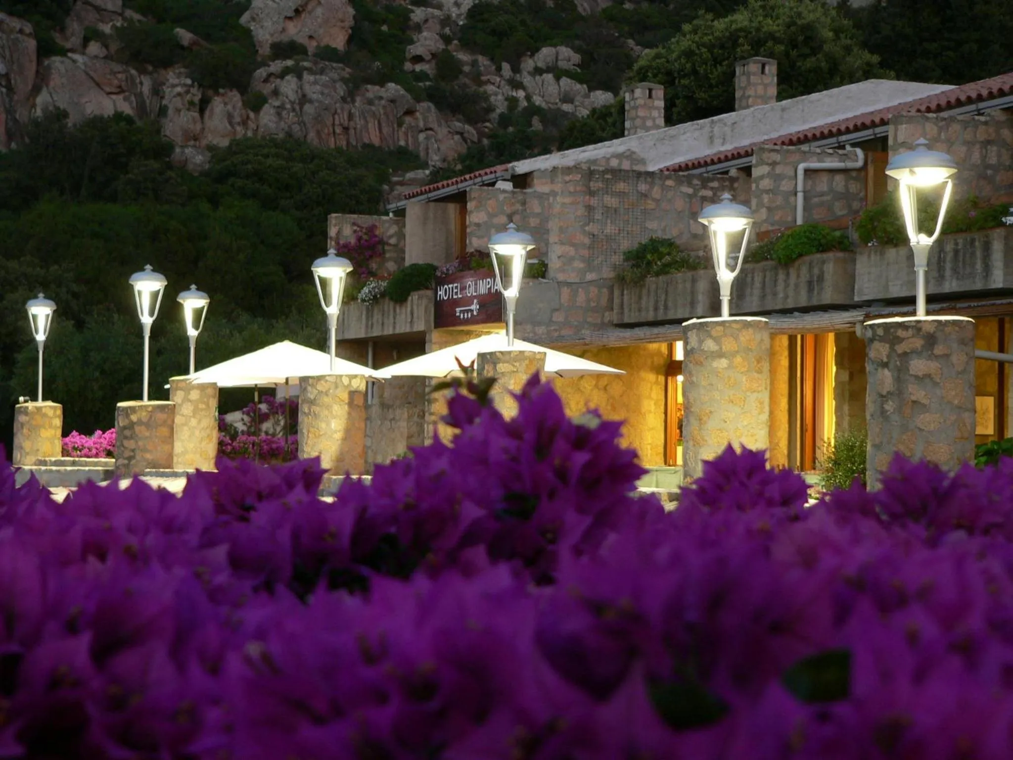Facade/entrance in Hotel Olimpia