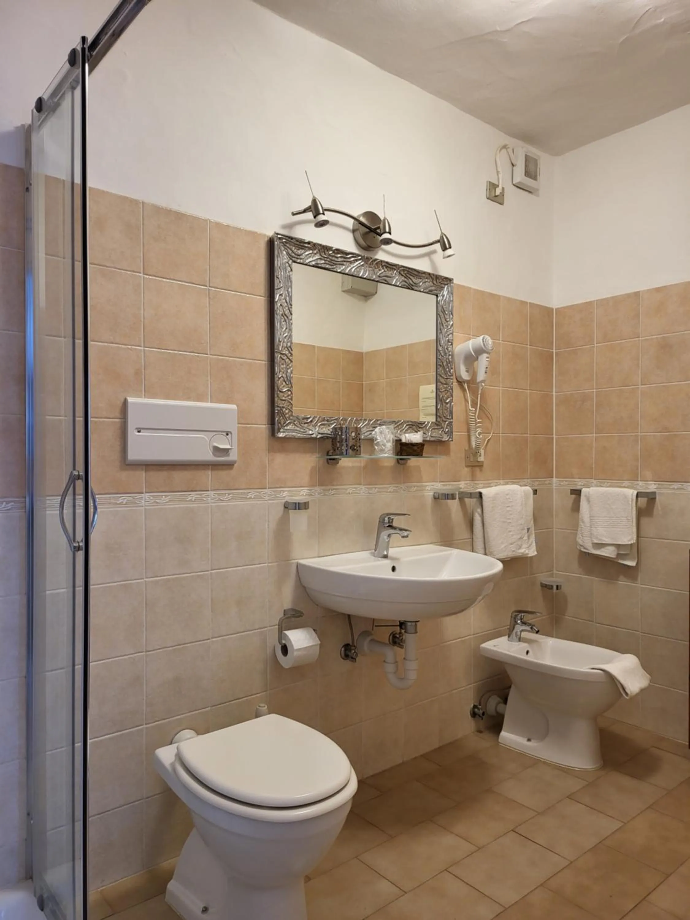 Bathroom in Hotel Olimpia