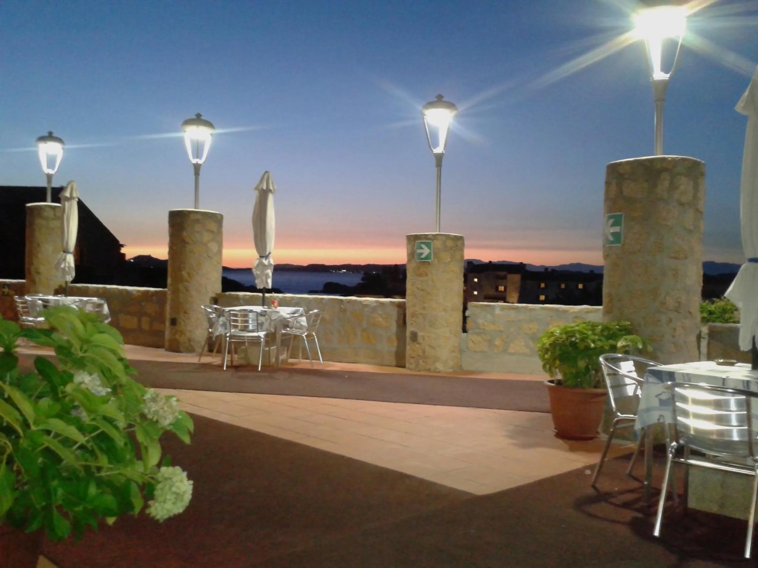 Balcony/Terrace in Hotel Olimpia