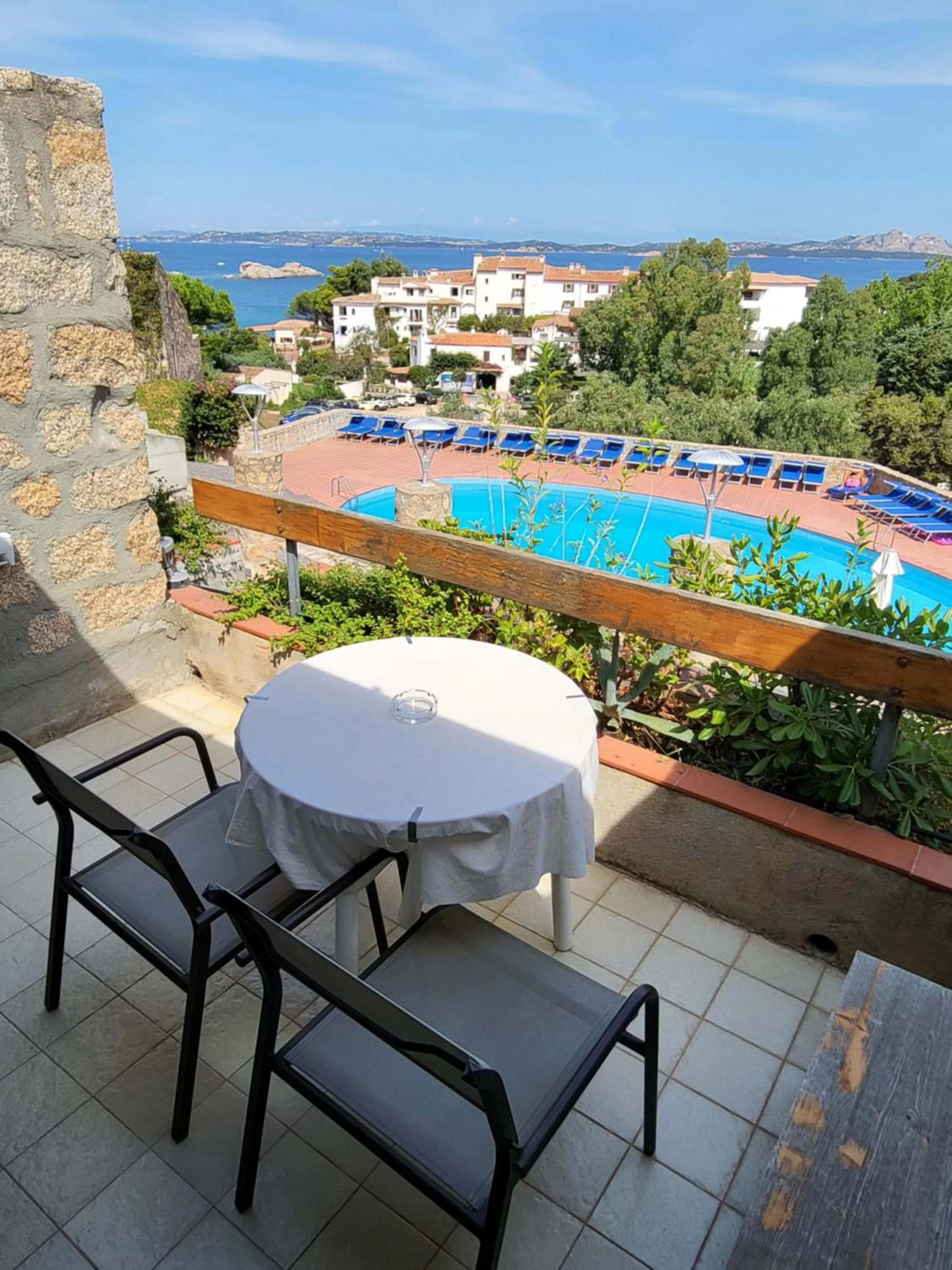 Balcony/Terrace in Hotel Olimpia