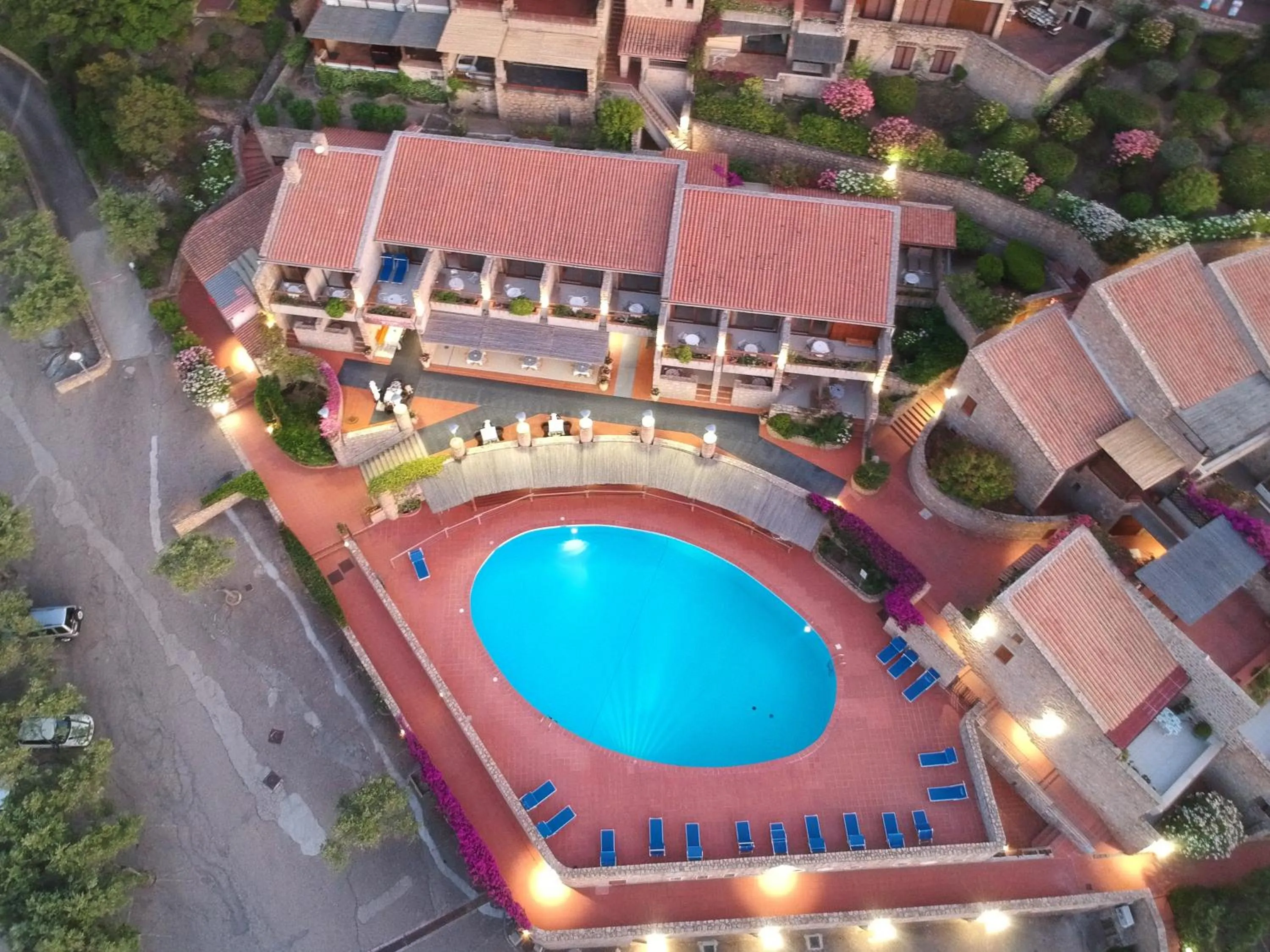 Bird's eye view in Hotel Olimpia