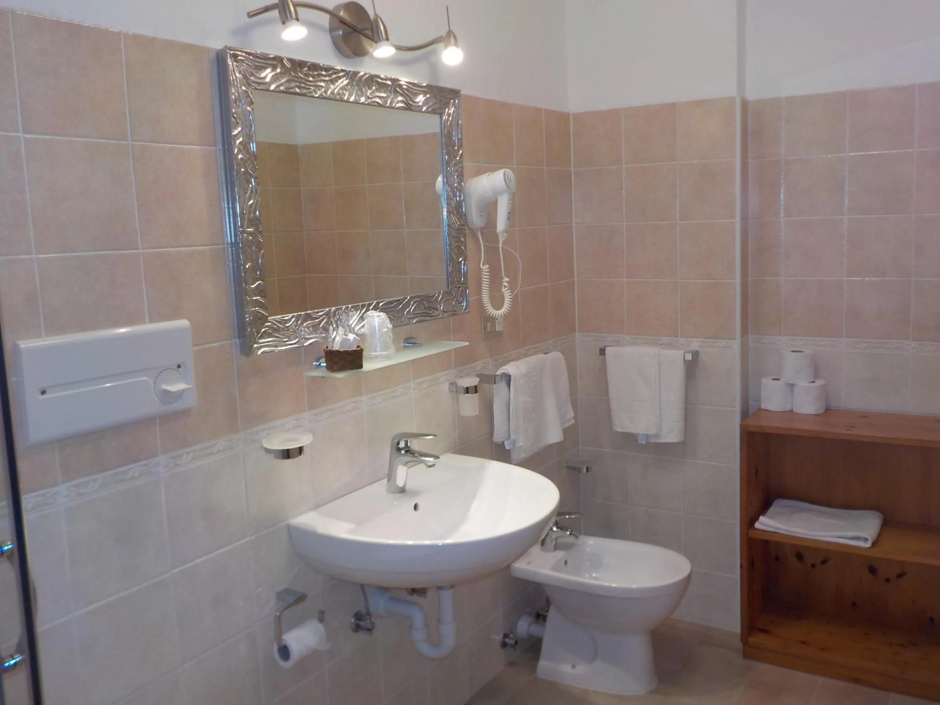 Bathroom in Hotel Olimpia