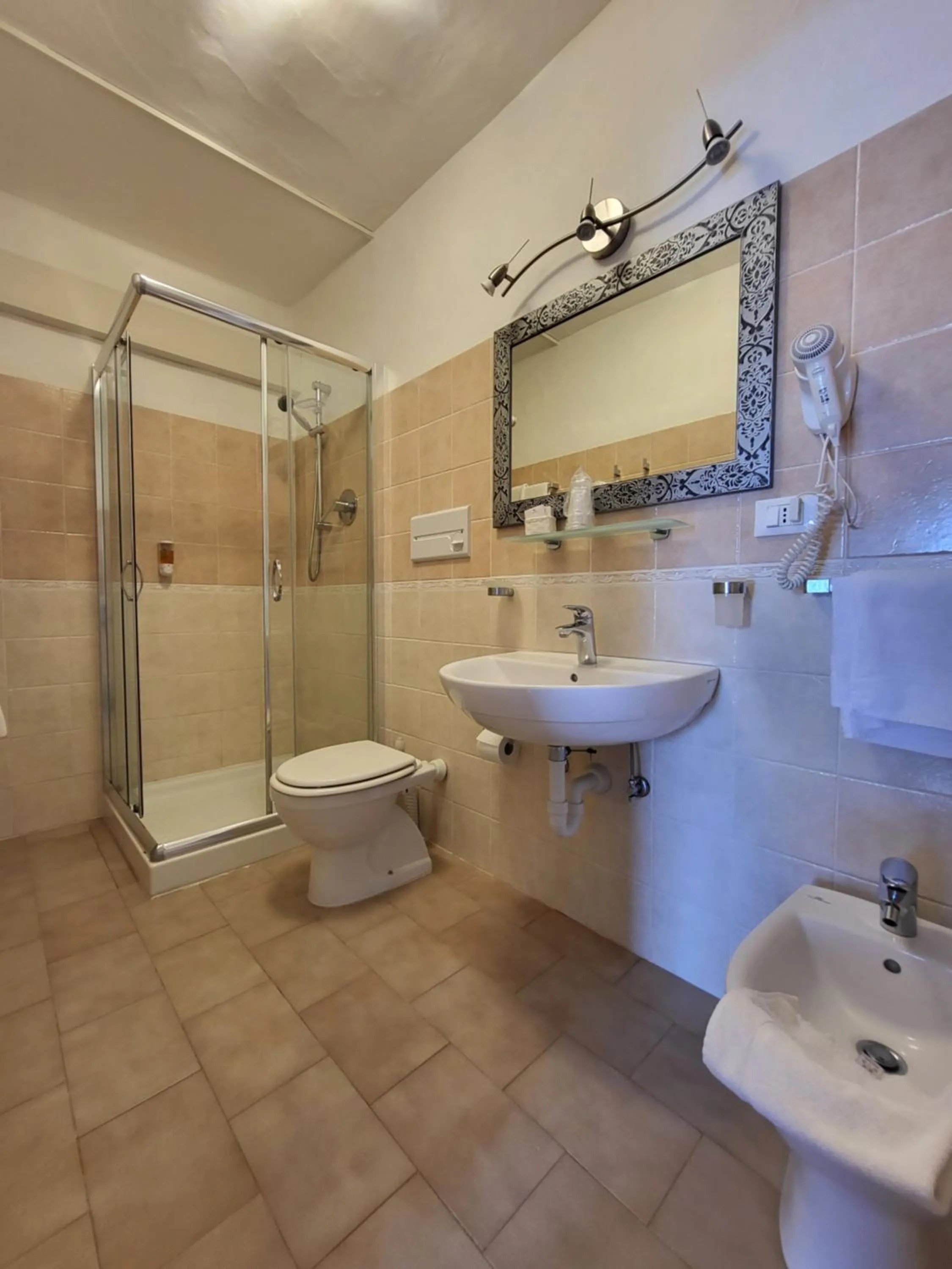 Bathroom in Hotel Olimpia