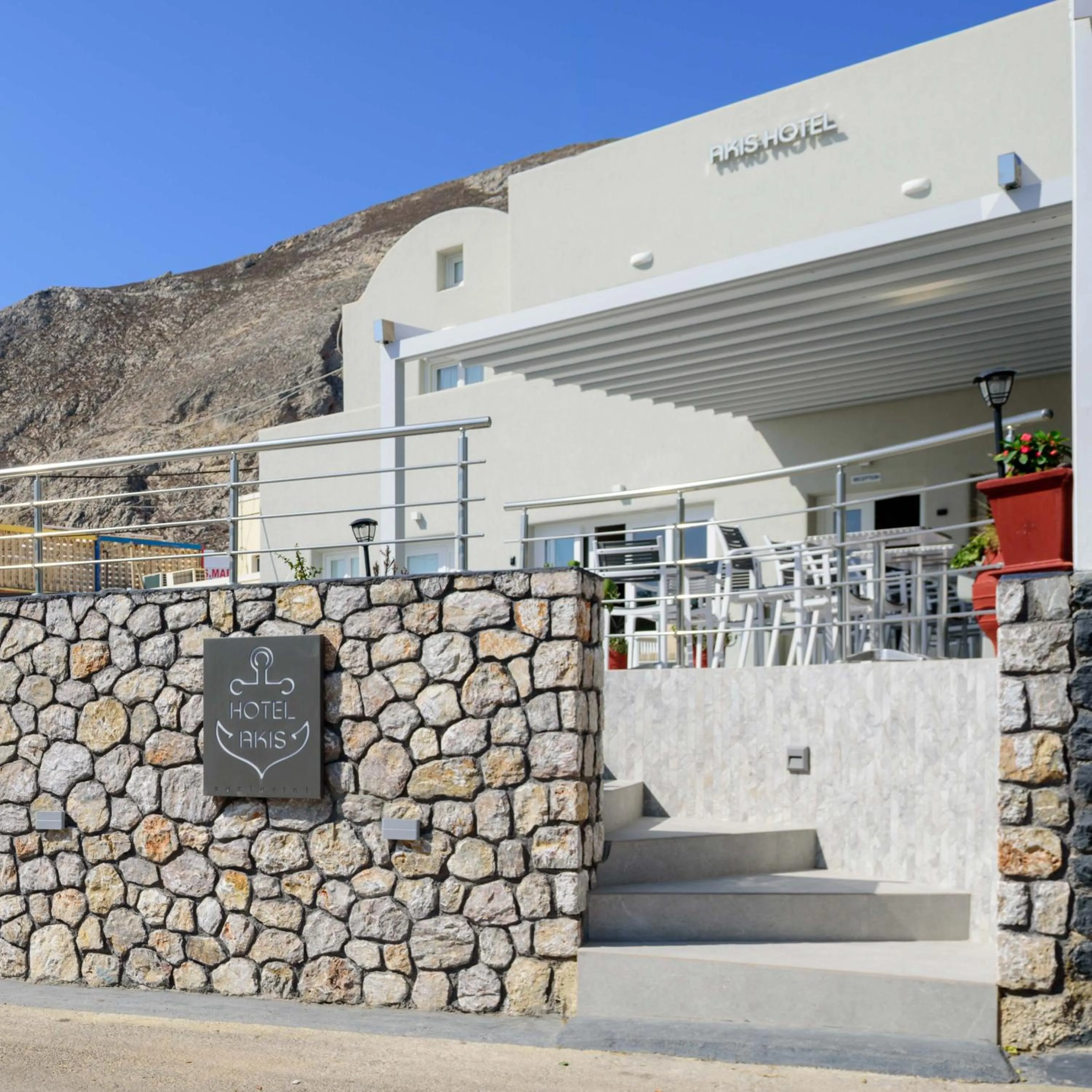 Property building in Akis Hotel