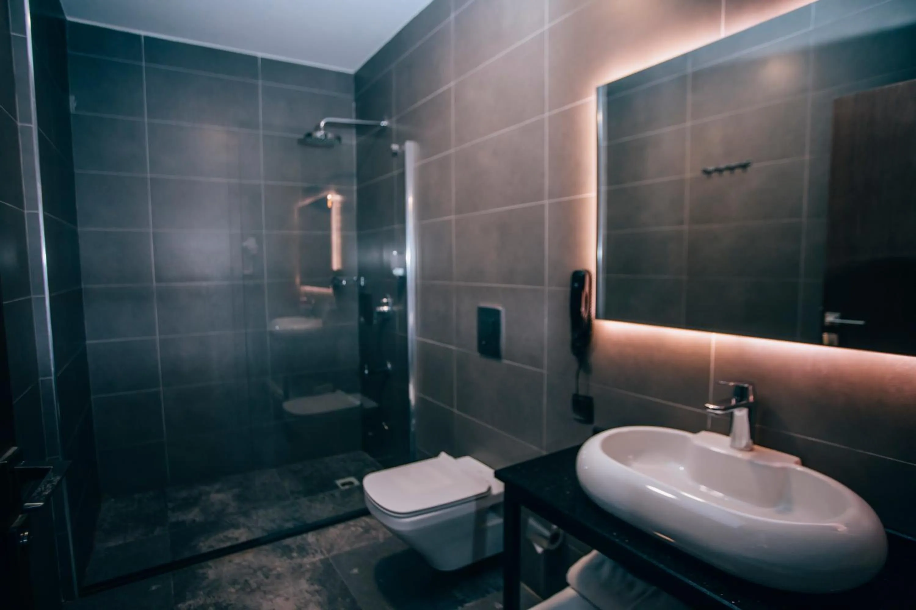 Bathroom in Life Point Hotel