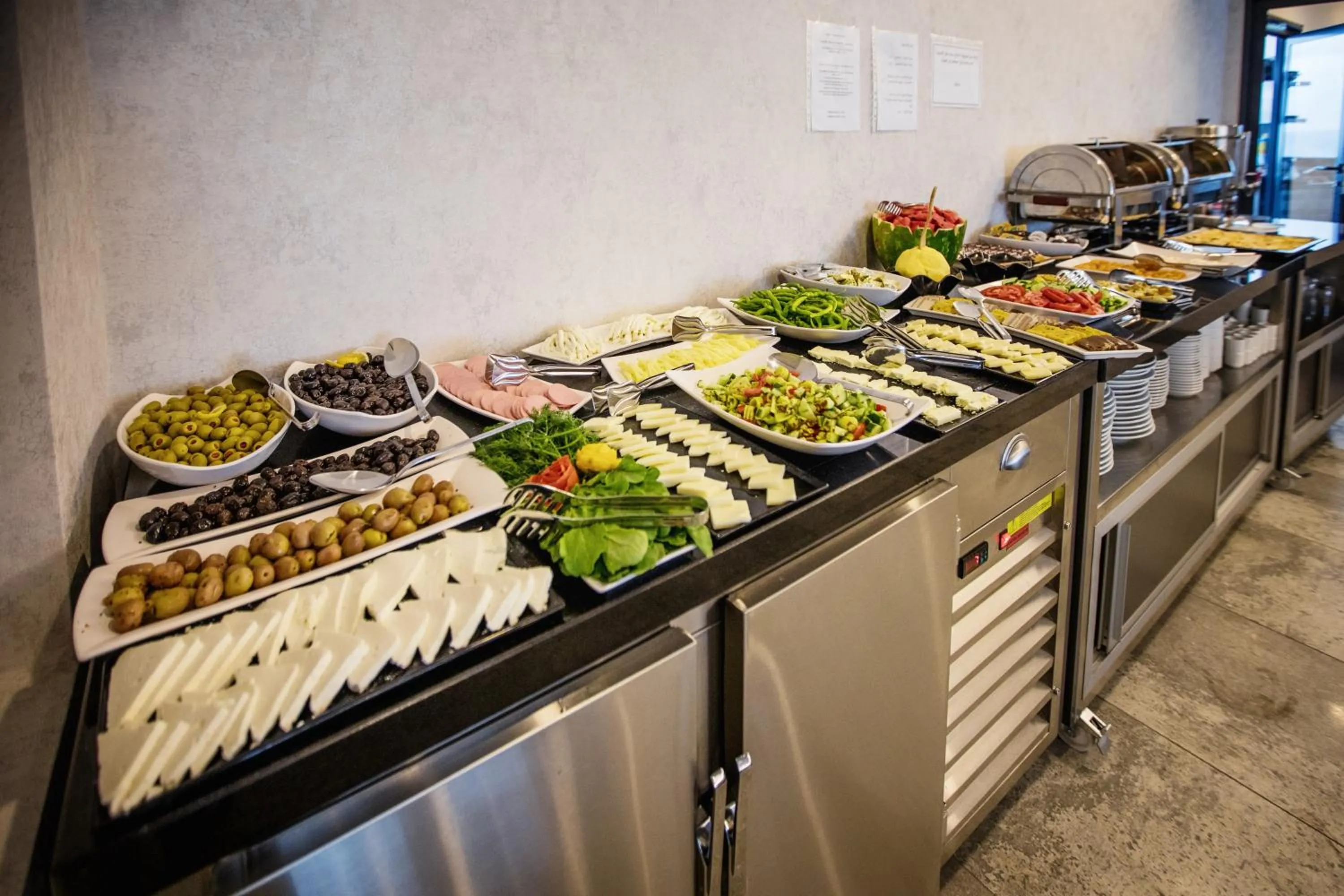 Buffet breakfast in Life Point Hotel