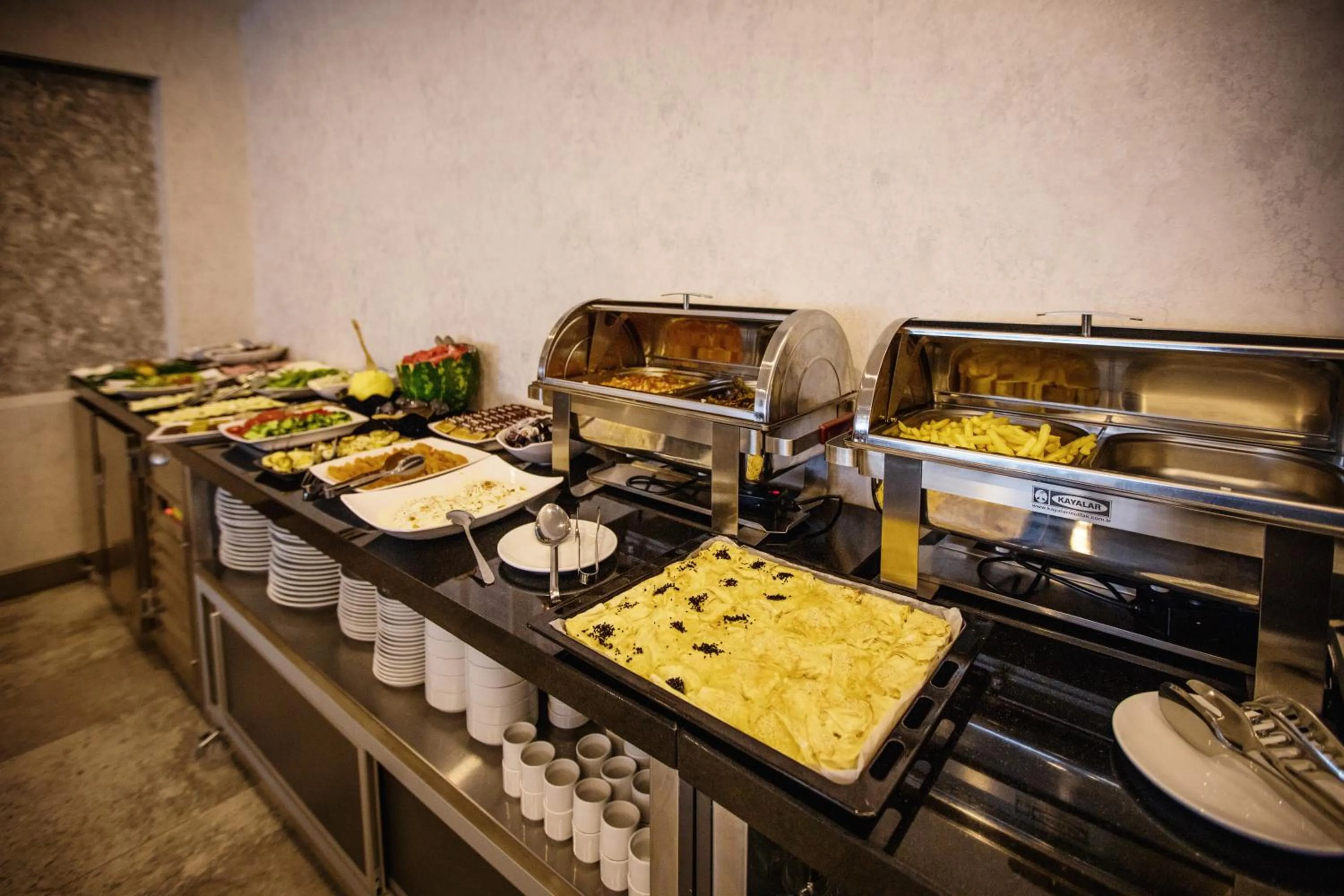 Buffet breakfast in Life Point Hotel