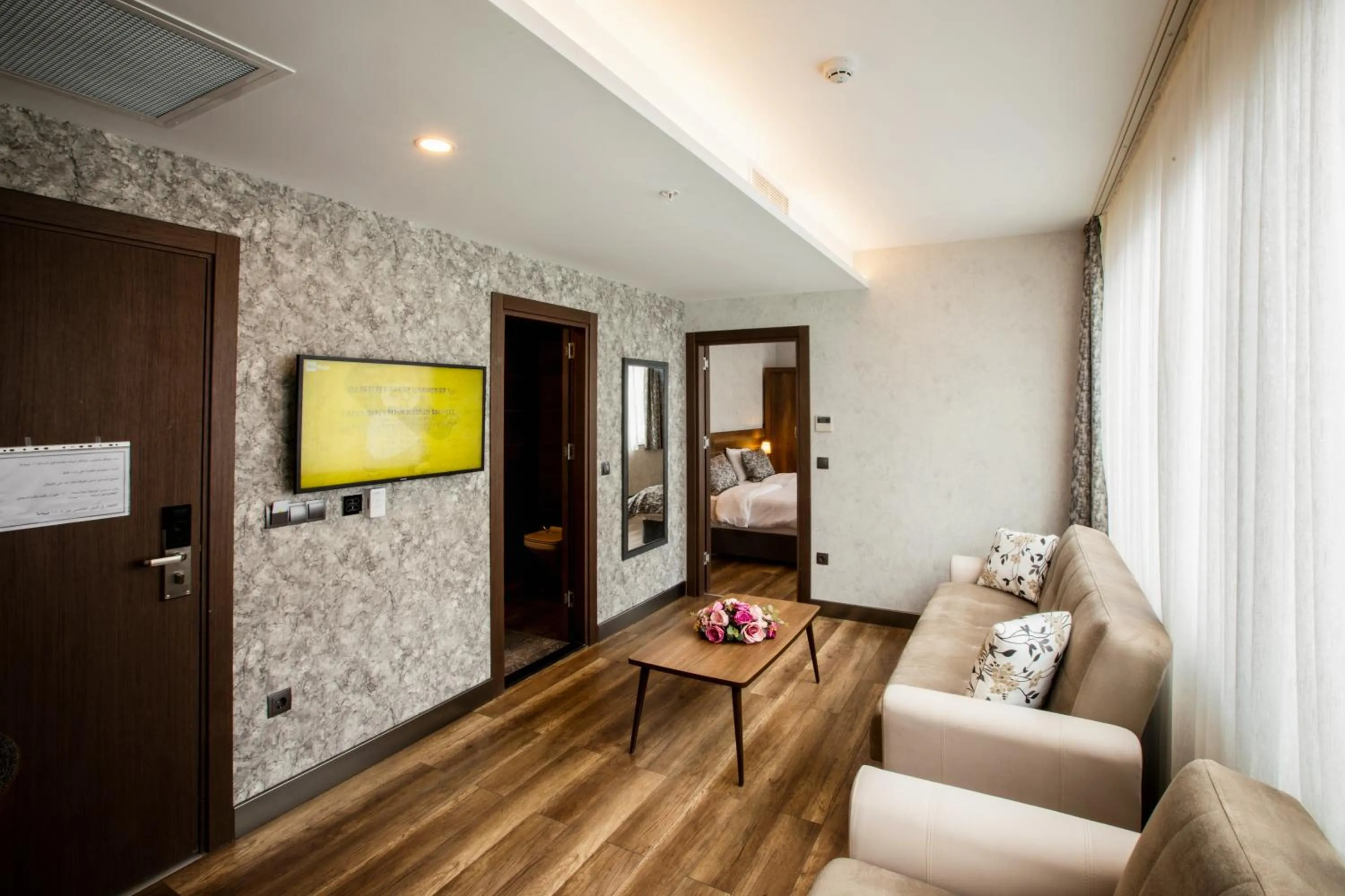 Living room in Life Point Hotel