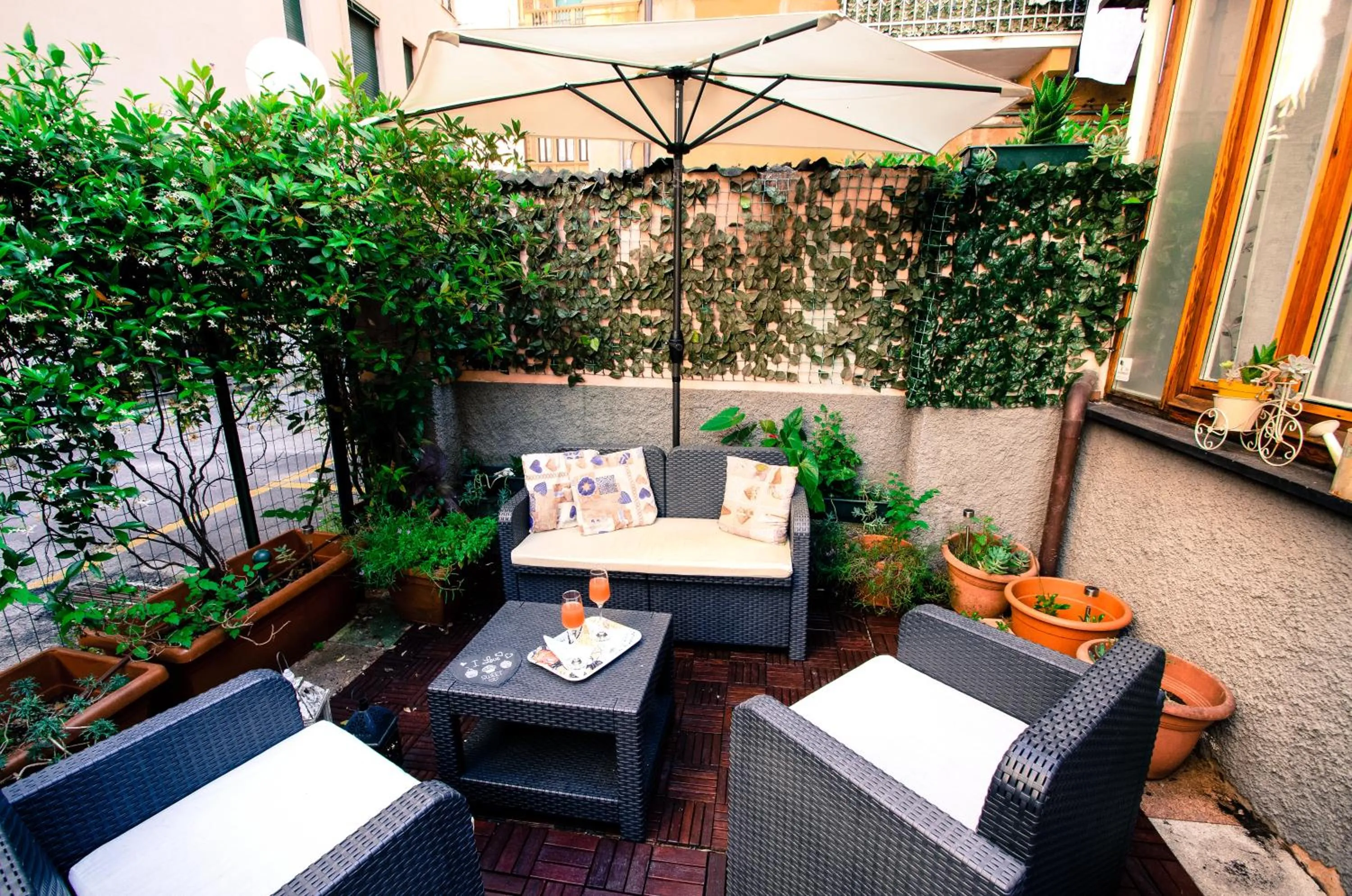 Garden in Hotel San Desiderio