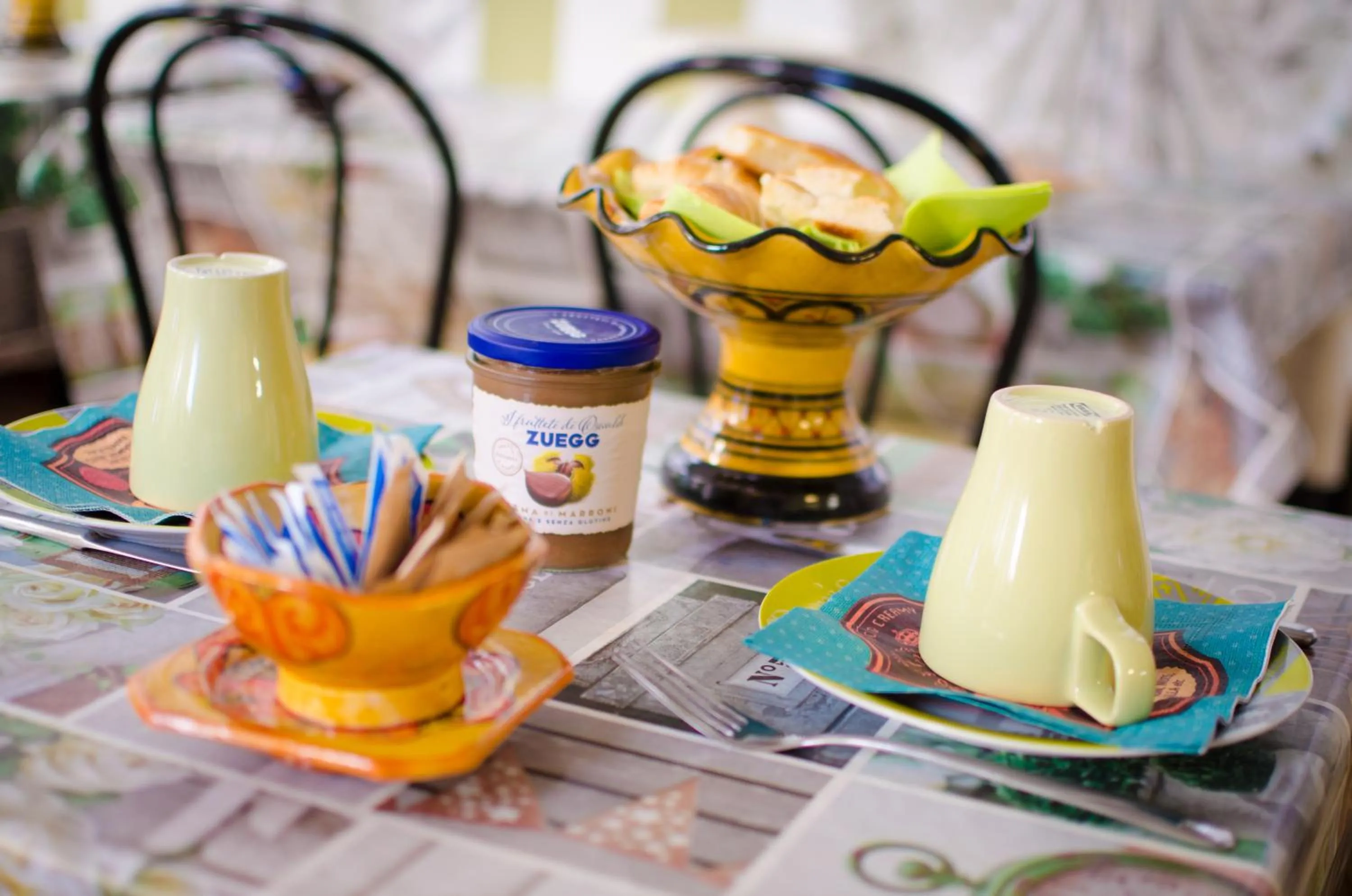 Buffet breakfast in Hotel San Desiderio