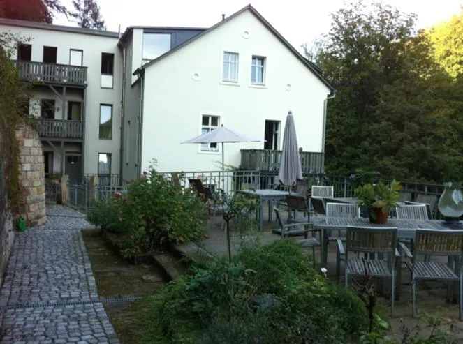 Garden in Apartmenthaus Saxonia